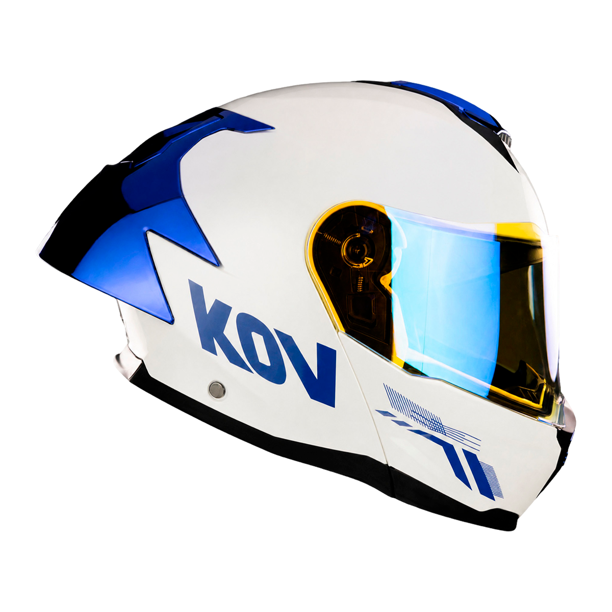CASCO EXPLORER RIOT BLANCO AZUL