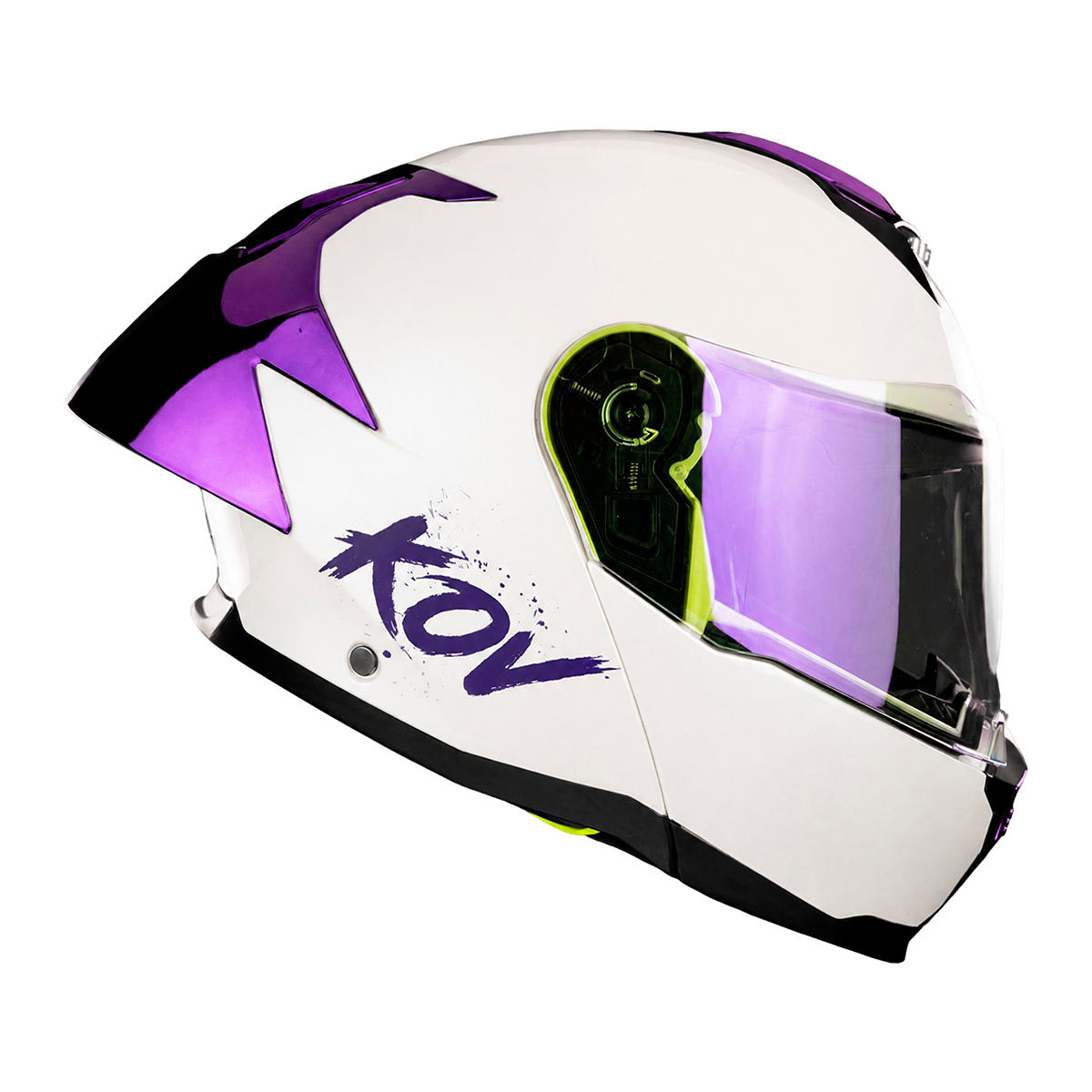 CASCO EXPLORER RIOT BLANCO MORADO