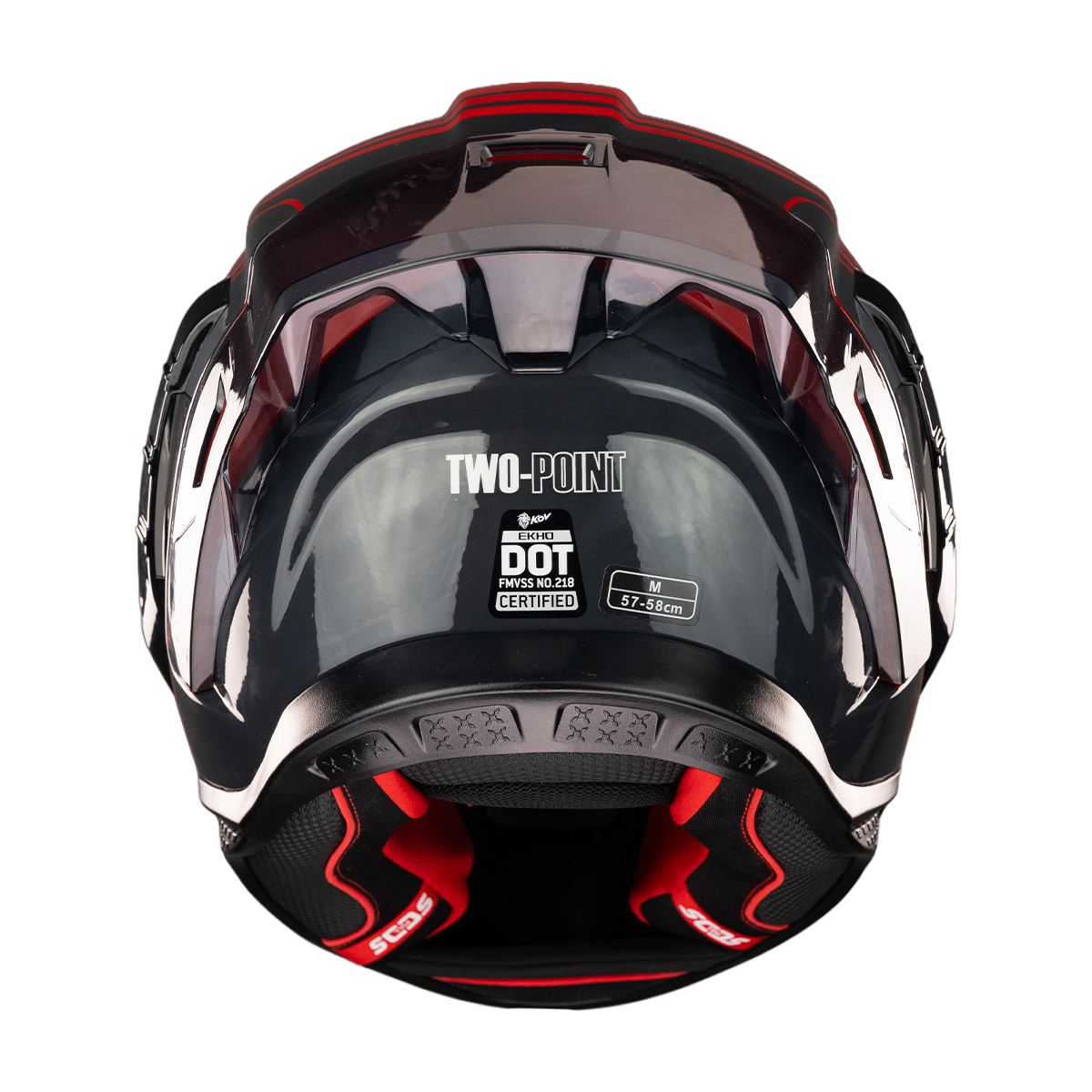CASCO EKHO TWO POINT ROJO