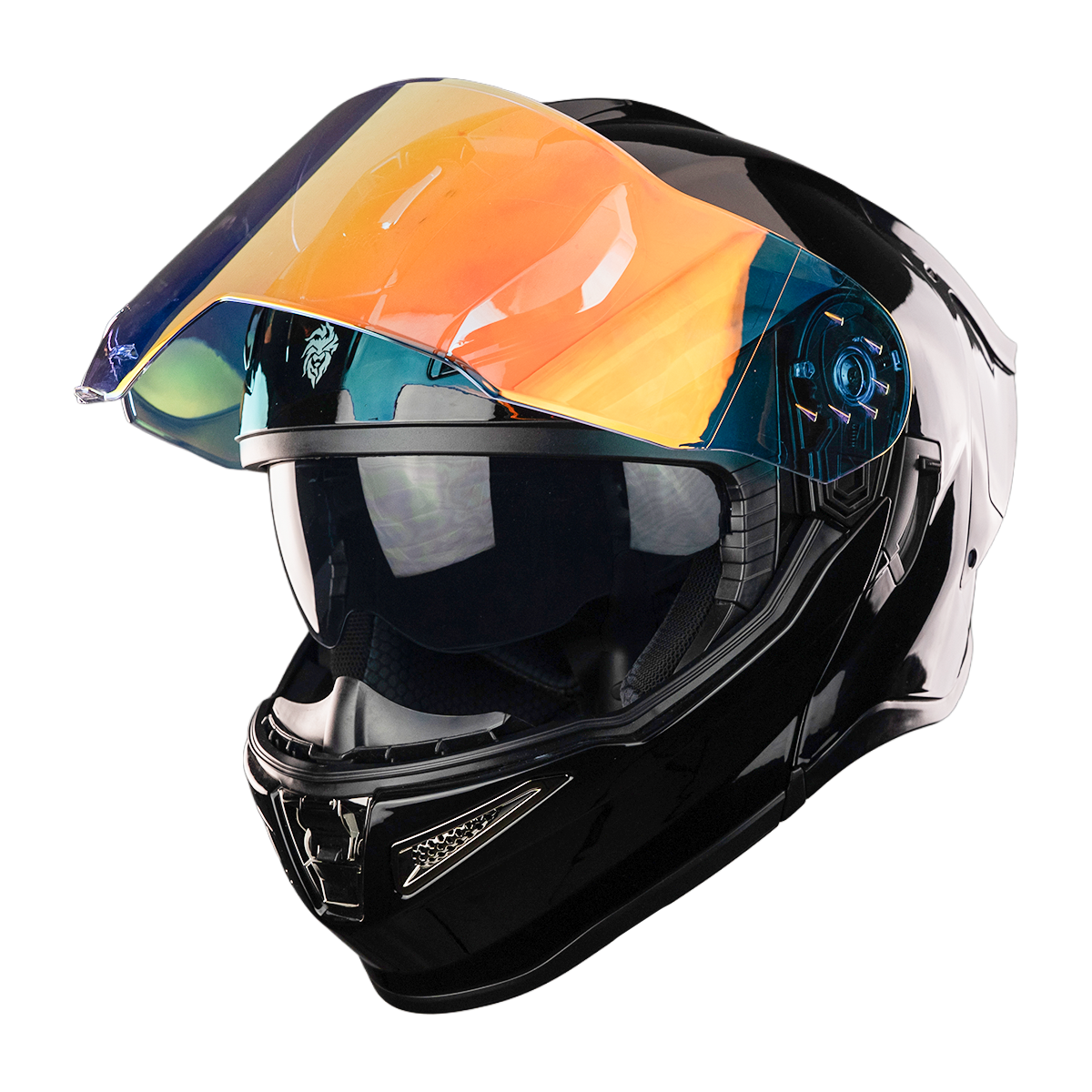 CASCO TOKYO NEGRO GLOSSY