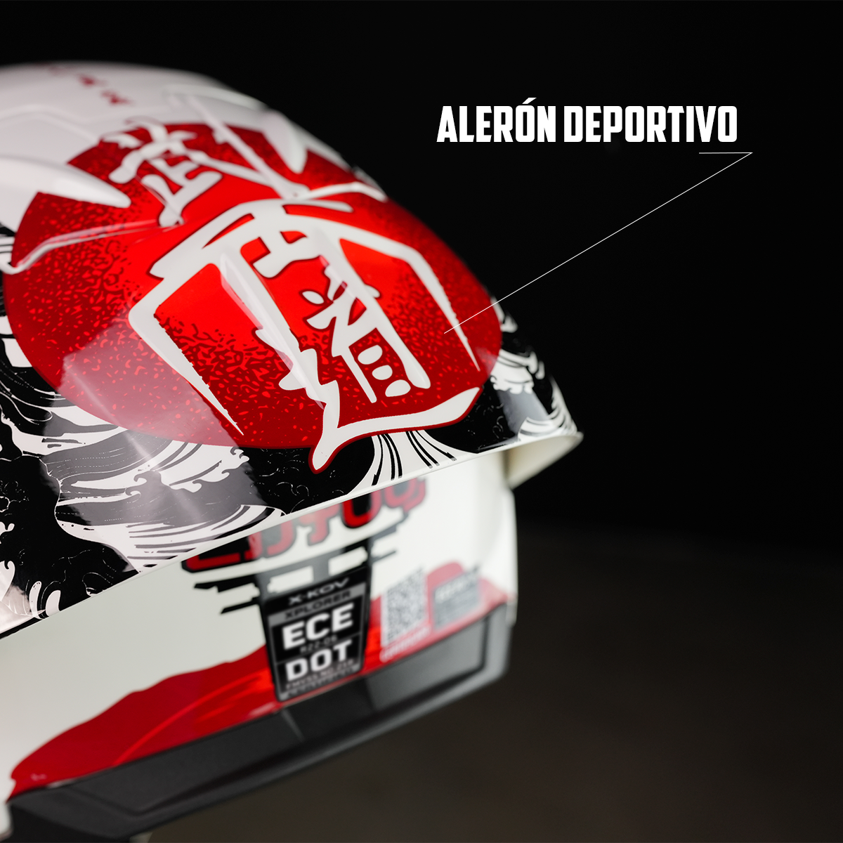CASCO EXPLORER ZAYGO BLANCO Cascos X-KOV + de motociclista