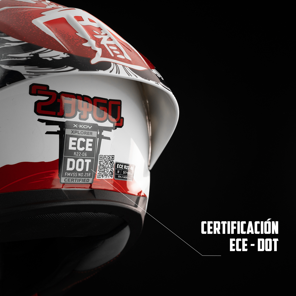 CASCO EXPLORER ZAYGO BLANCO