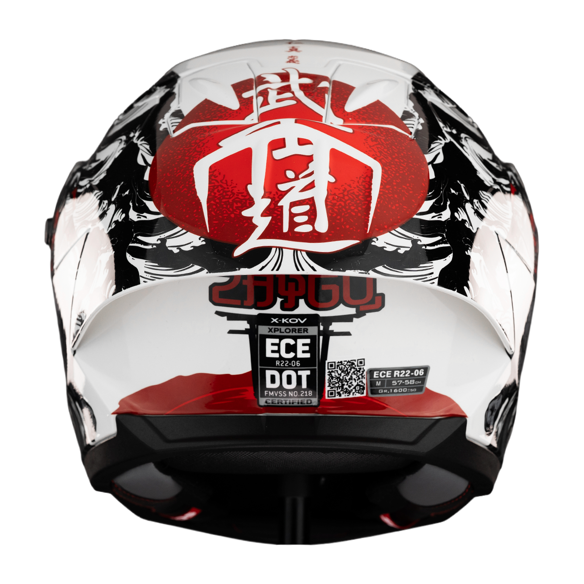 CASCO EXPLORER ZAYGO BLANCO Cascos X-KOV + de motociclista