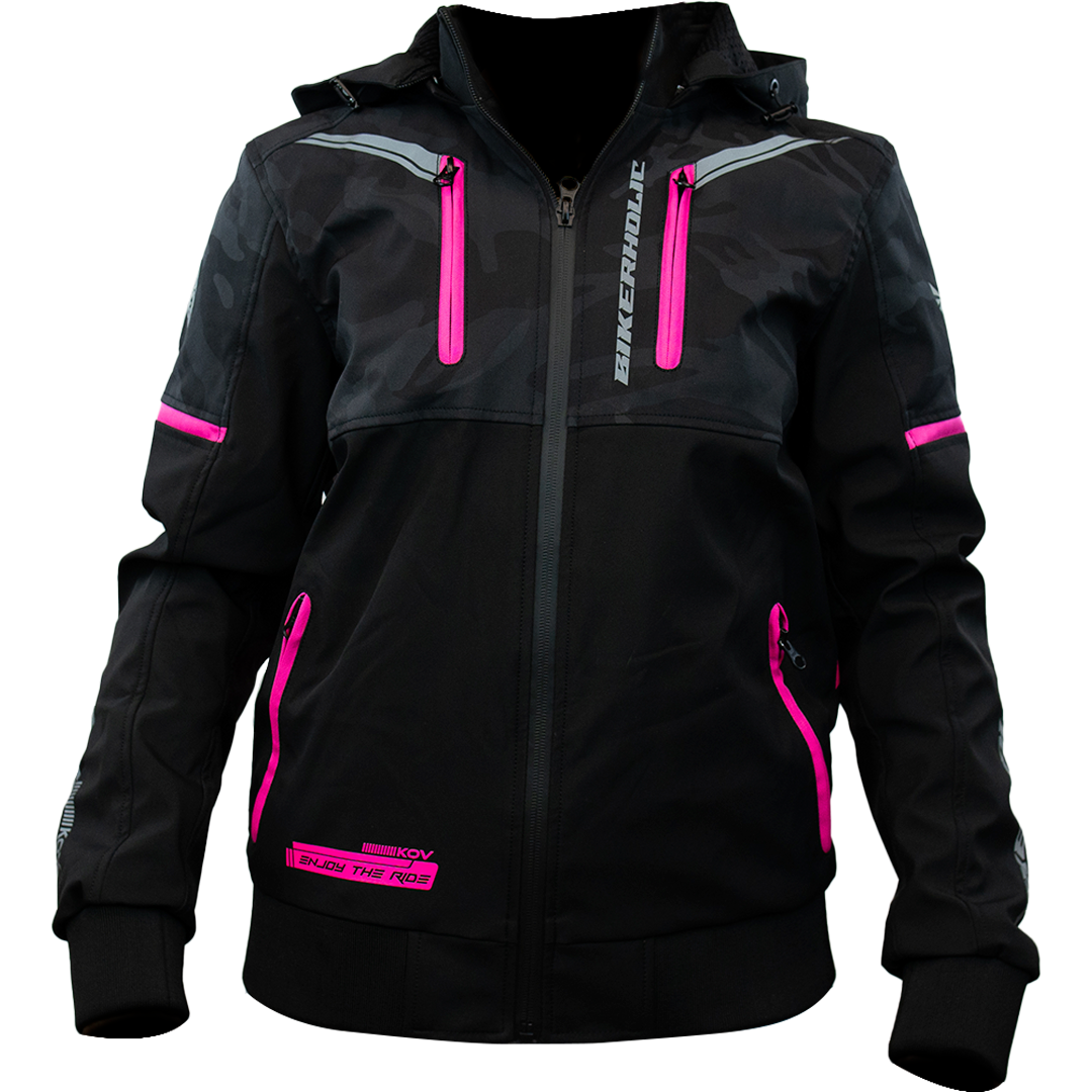 CHAMARRA RADKA ROSA KOV + de motociclista