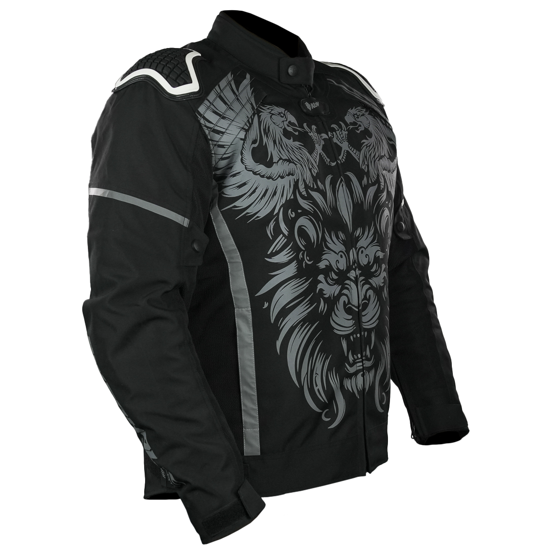 CHAMARRA LION KOV + de motociclista