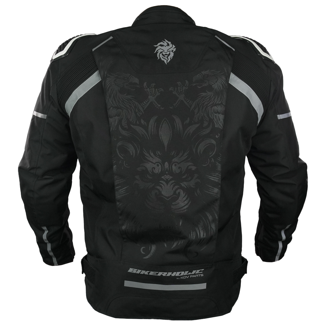 CHAMARRA TITANIO KOV + de motociclista