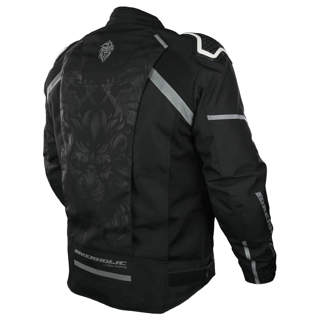 CHAMARRA TITANIO KOV + de motociclista