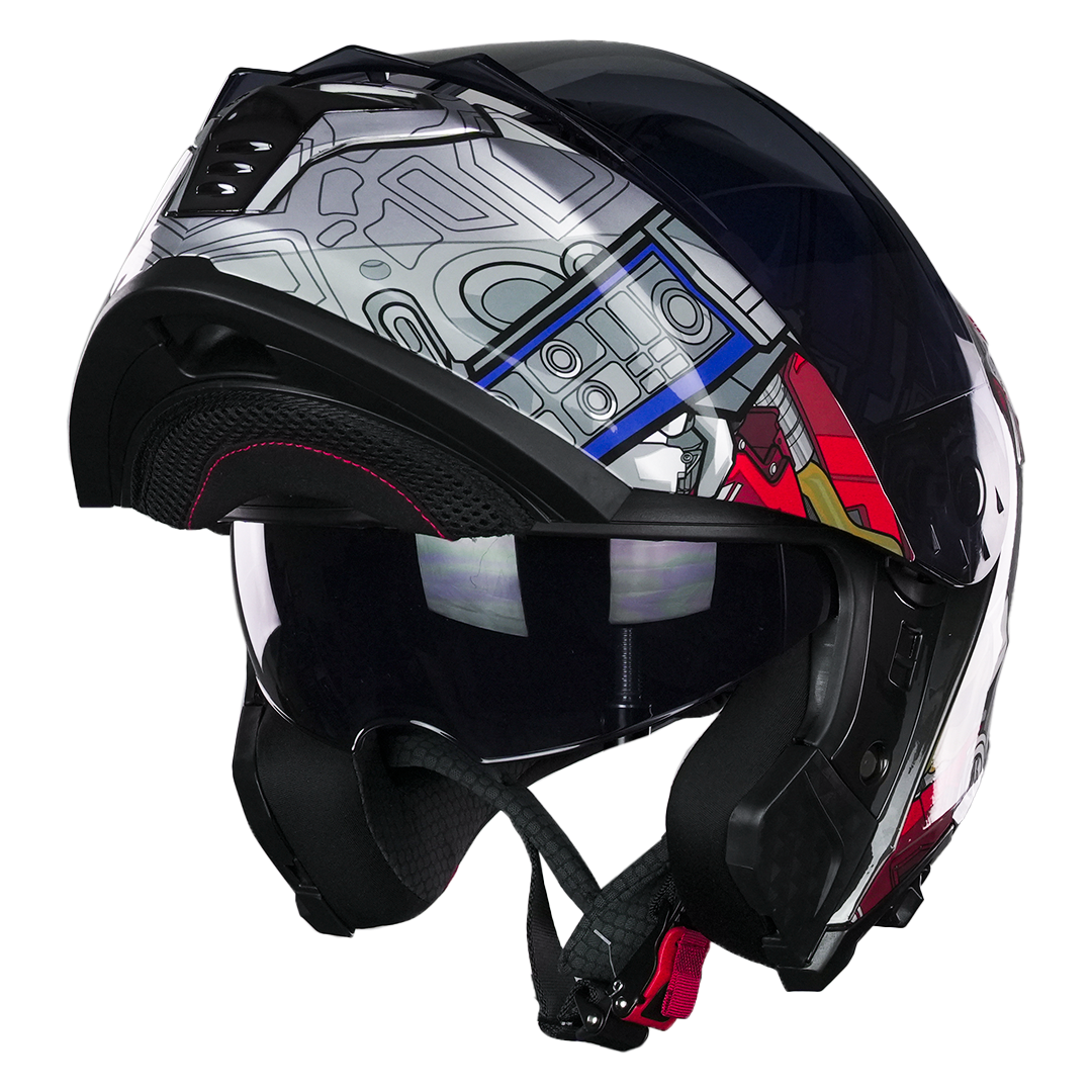 CASCO THUNDER TRANSFORMERS OPTIMUS PRIME Cascos KOV + de motociclista