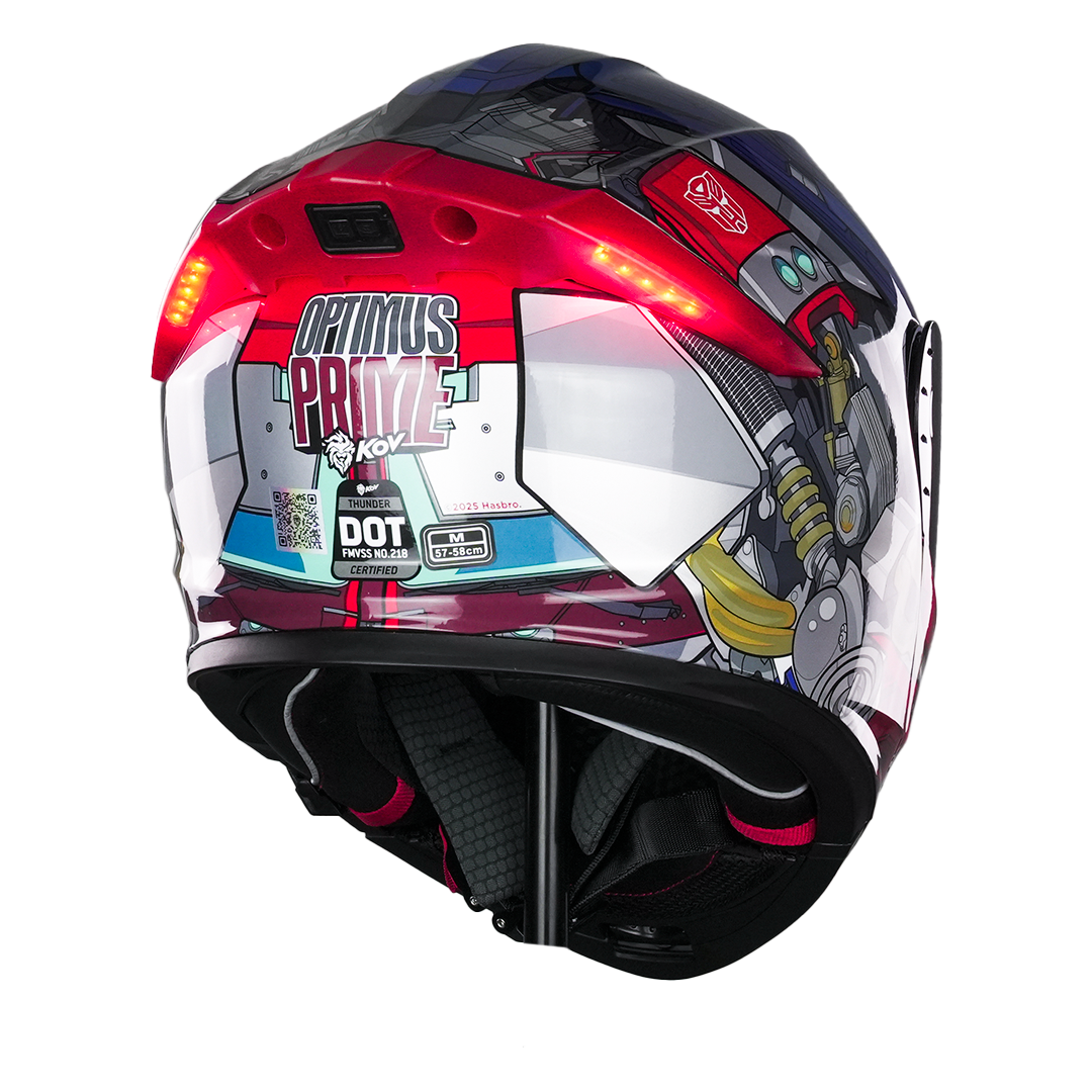 CASCO THUNDER TRANSFORMERS OPTIMUS PRIME Cascos KOV + de motociclista
