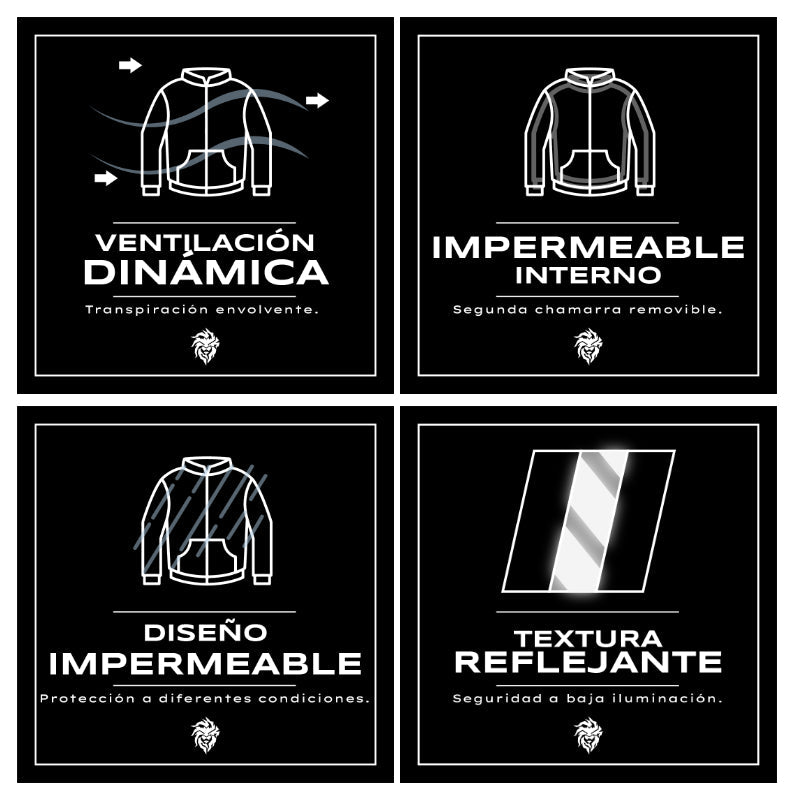 CHAMARRA RICK & MORTY KOV + de motociclista