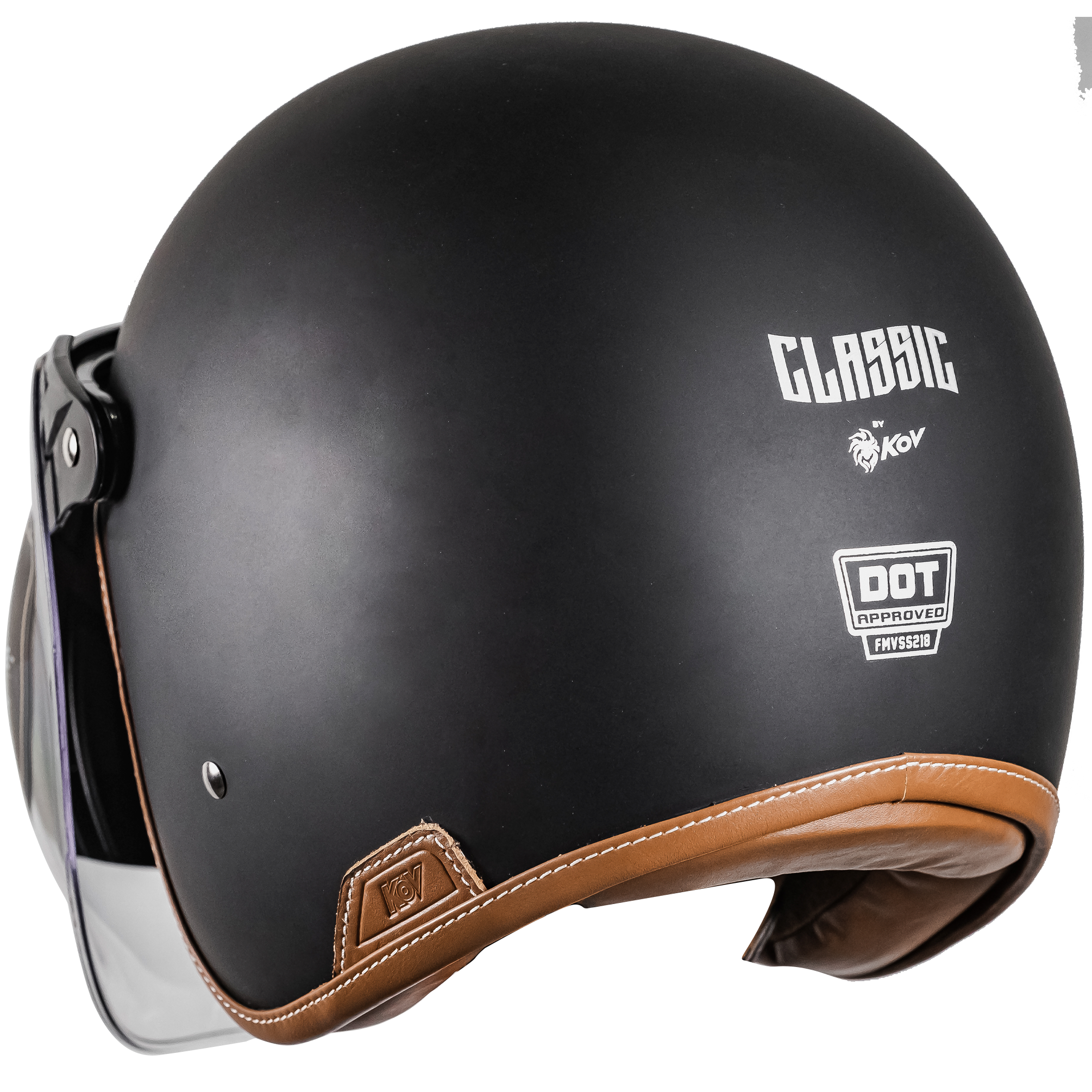 CASCO CLASSIC Cascos KOV + de motociclista
