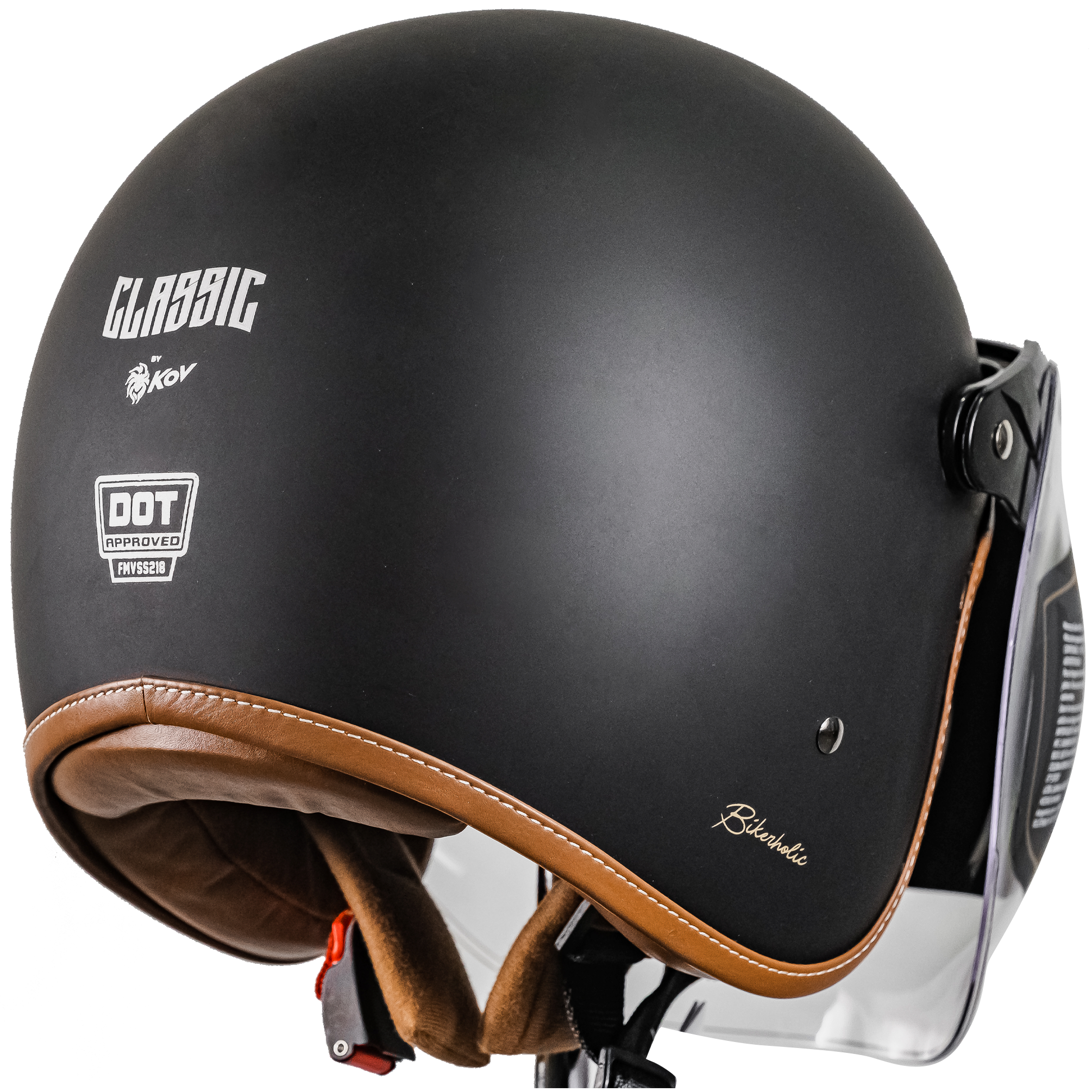 CASCO CLASSIC Cascos KOV + de motociclista