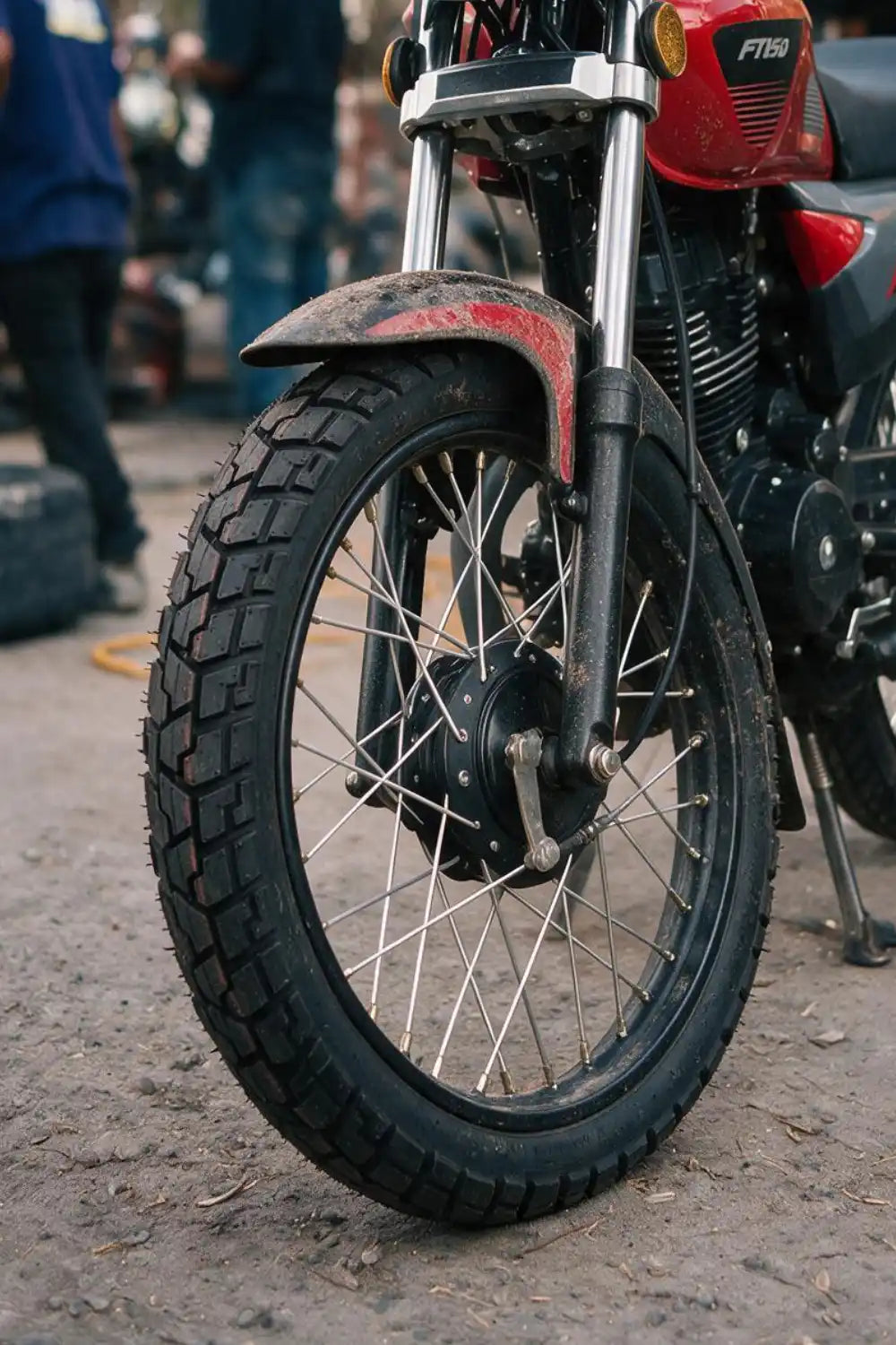 DURA GRIP 3.00-18 TT Llanta de moto Kov Tires + de motociclista