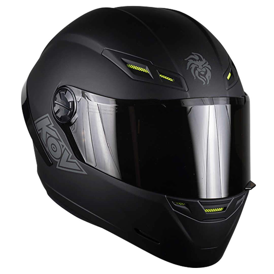 CASCO FORZA NEGRO MATE Cascos KOV + de motociclista