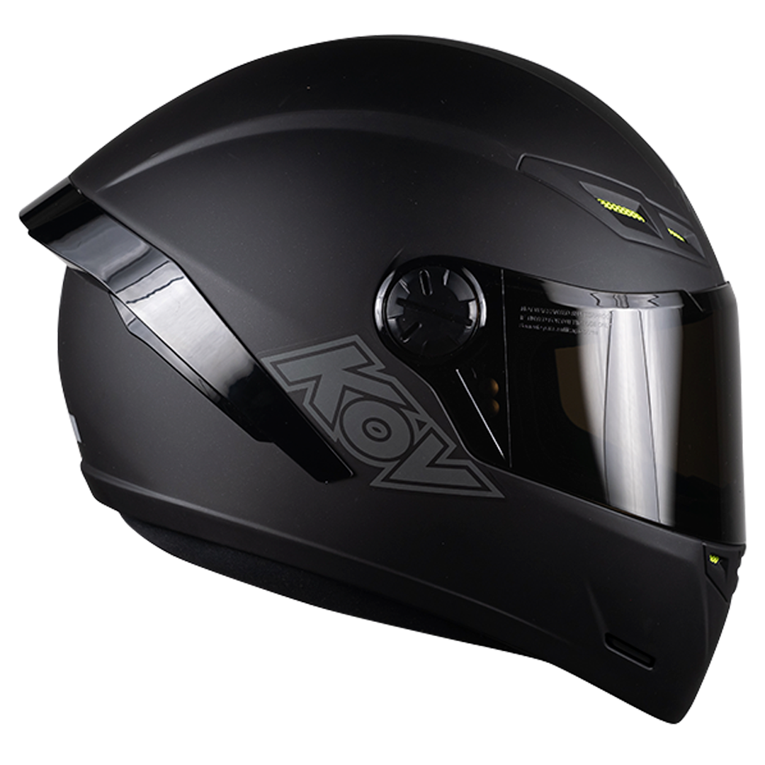 CASCO FORZA NEGRO MATE Cascos KOV + de motociclista