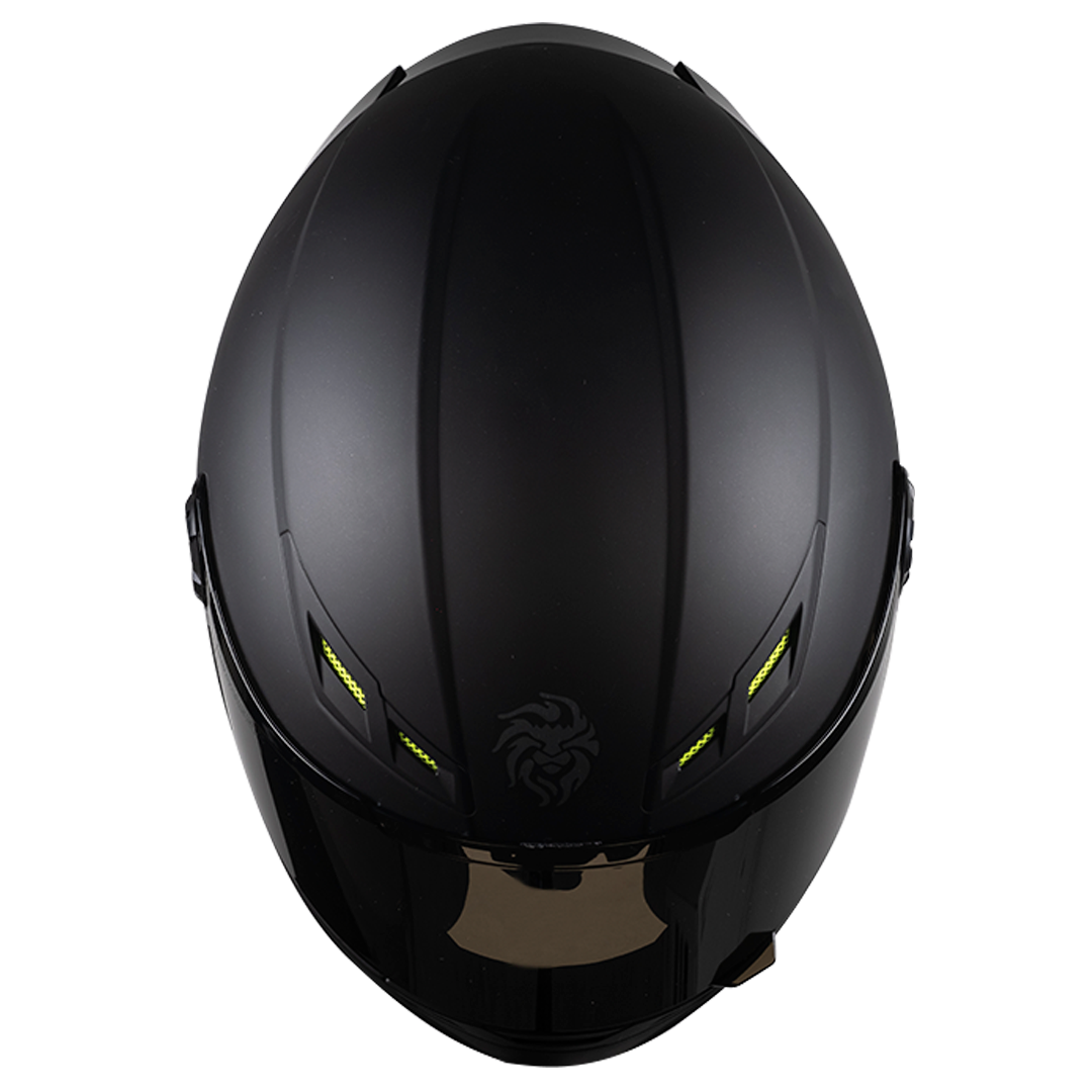 CASCO FORZA NEGRO MATE Cascos KOV + de motociclista