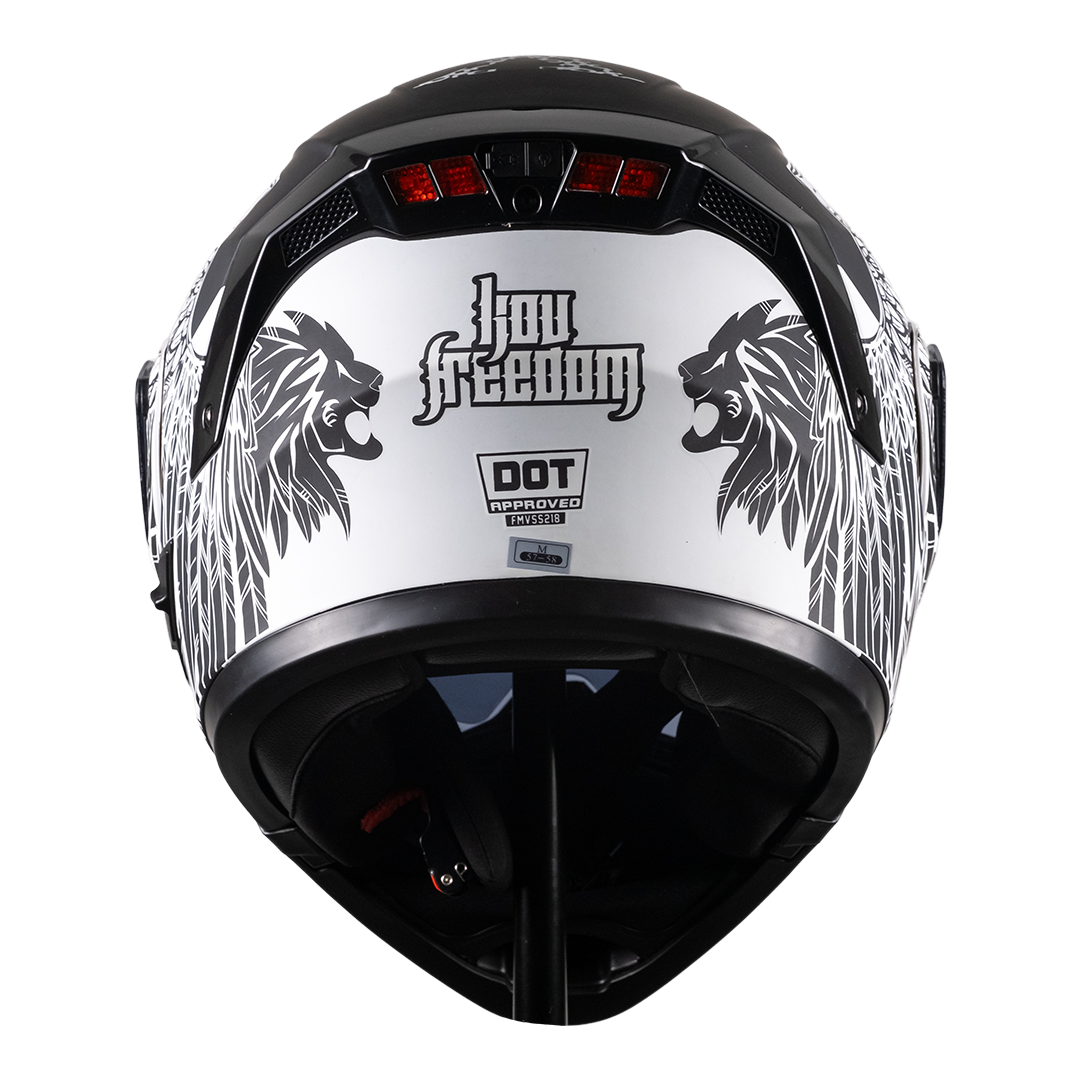 CASCO ESTELAR FREEDOM CON LUZ LED Cascos KOV + de motociclista