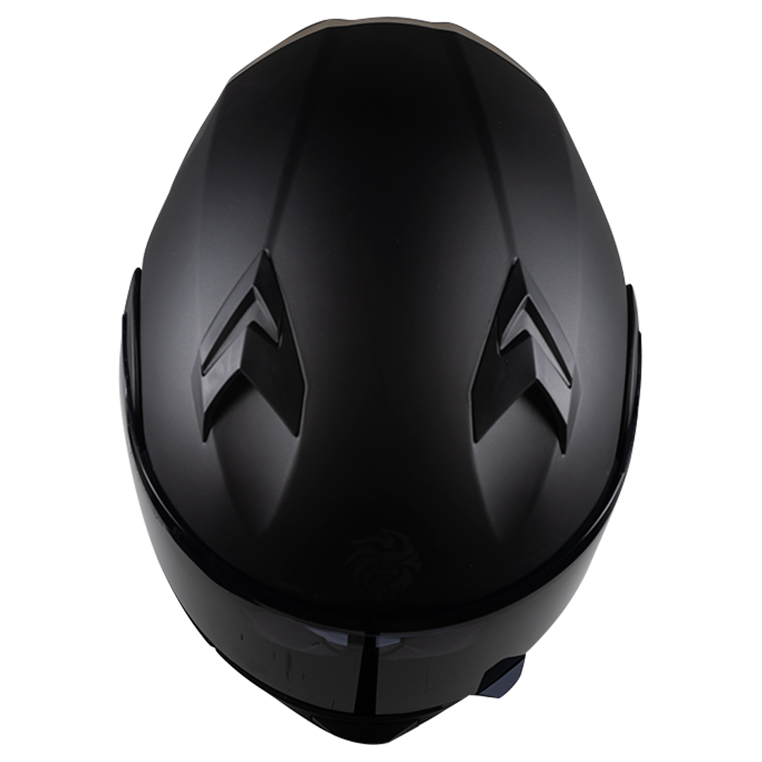 CASCO FURIA NEGRO MATE Cascos KOV + de motociclista