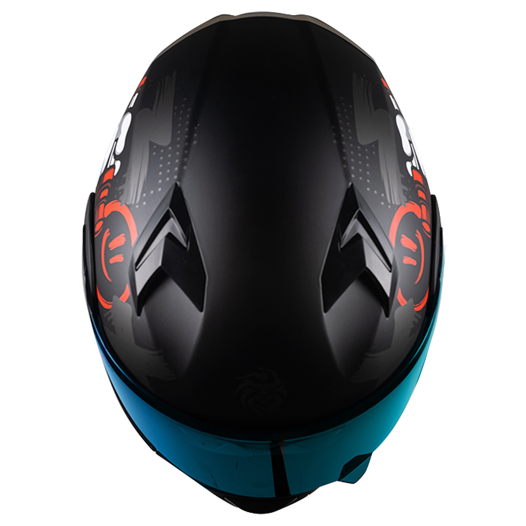 CASCO FURIA TAGGER ROJO Cascos KOV + de motociclista