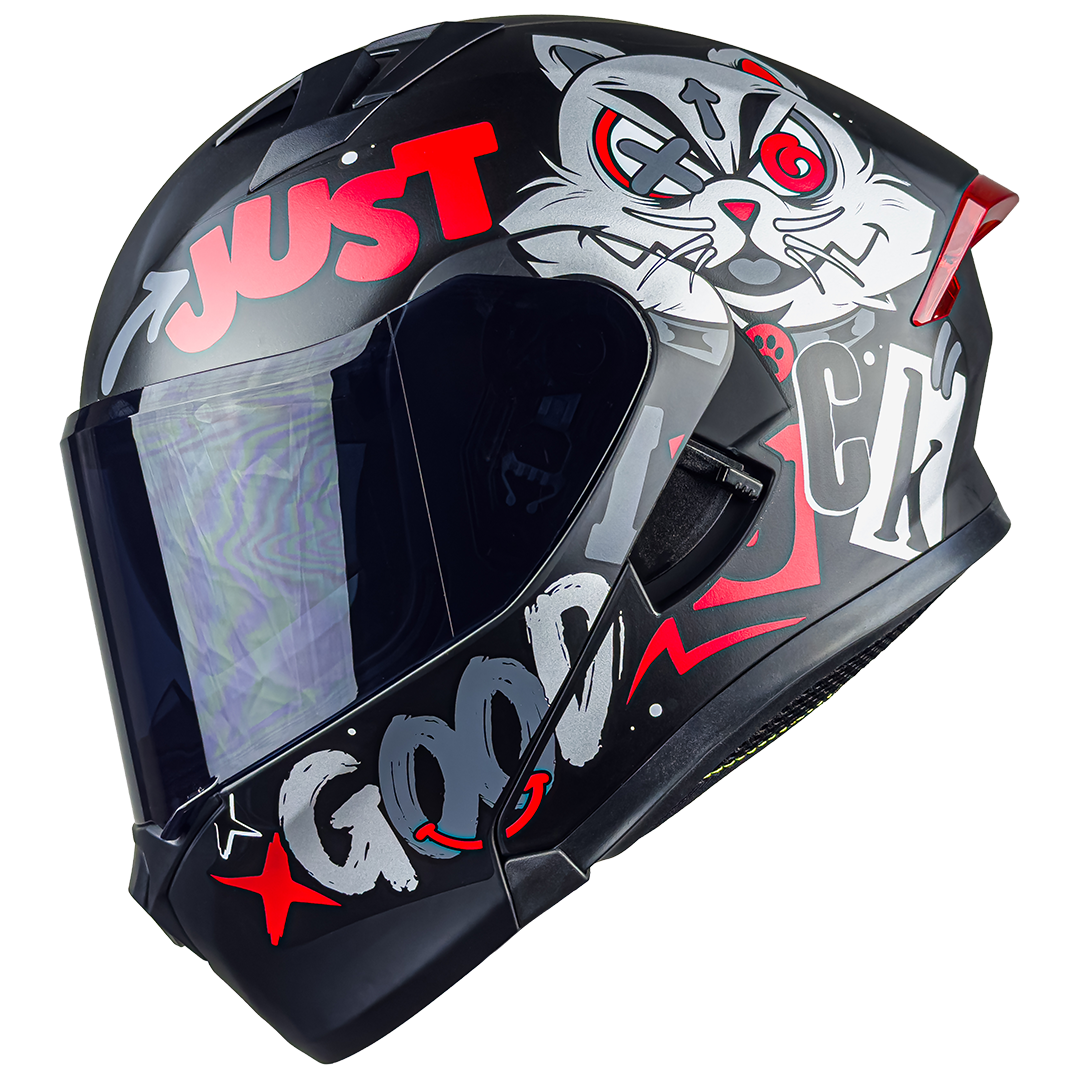 CASCO FURIA KIT N BUN ROJO Cascos KOV + de motociclista