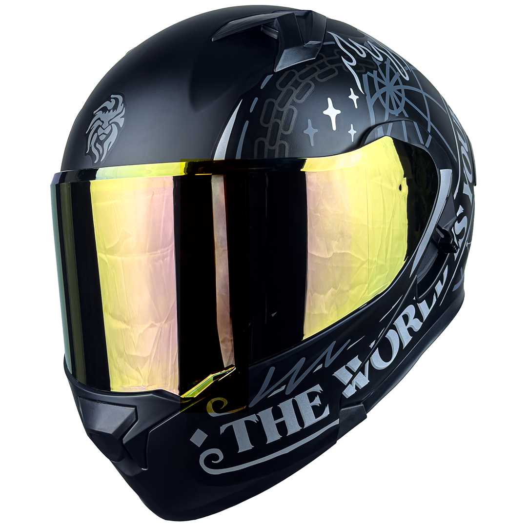 CASCO FURIA NAS GRIS Cascos KOV + de motociclista