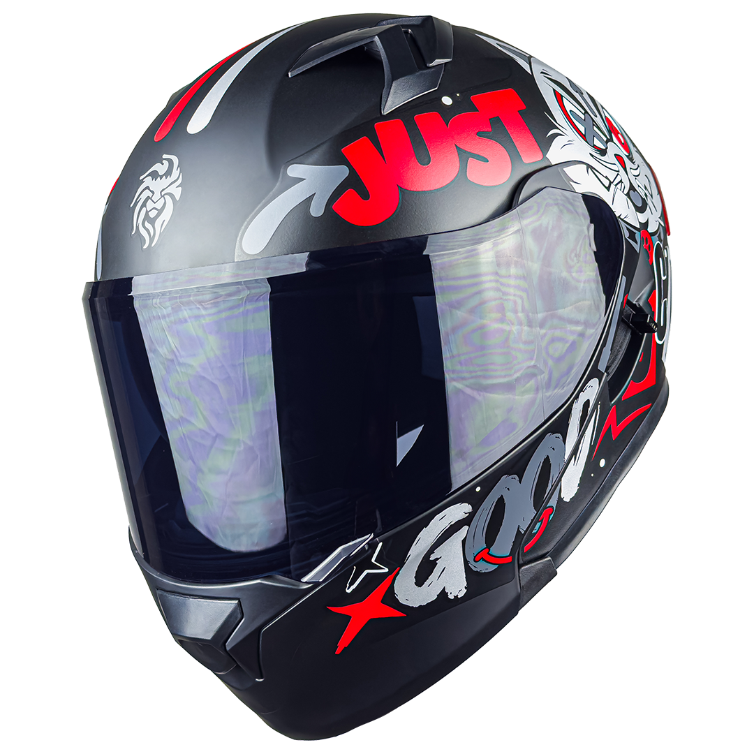 CASCO FURIA KIT N BUN ROJO Cascos KOV + de motociclista