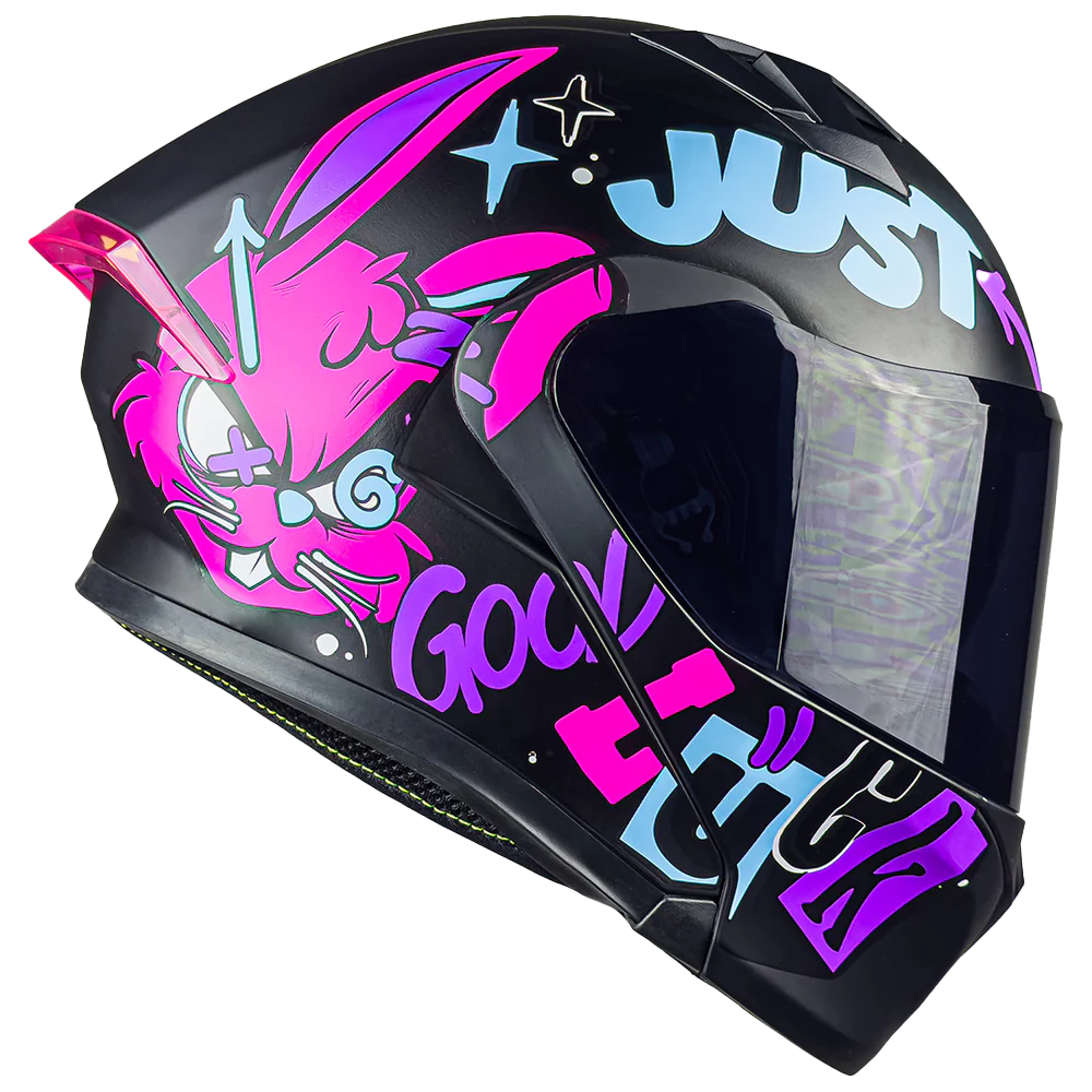 CASCO FURIA KIT N BUN ROSA Cascos KOV + de motociclista