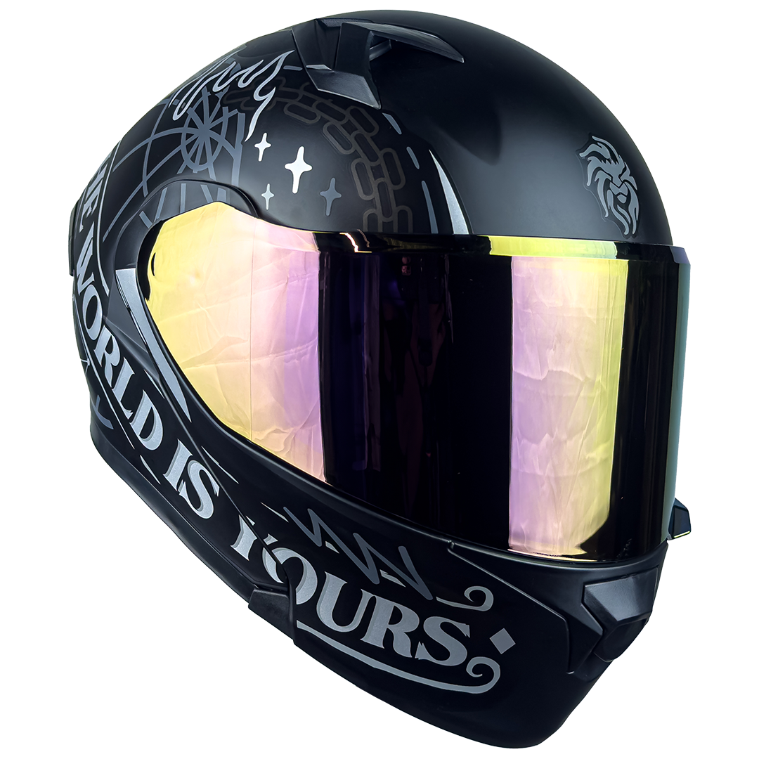 CASCO FURIA NAS GRIS Cascos KOV + de motociclista