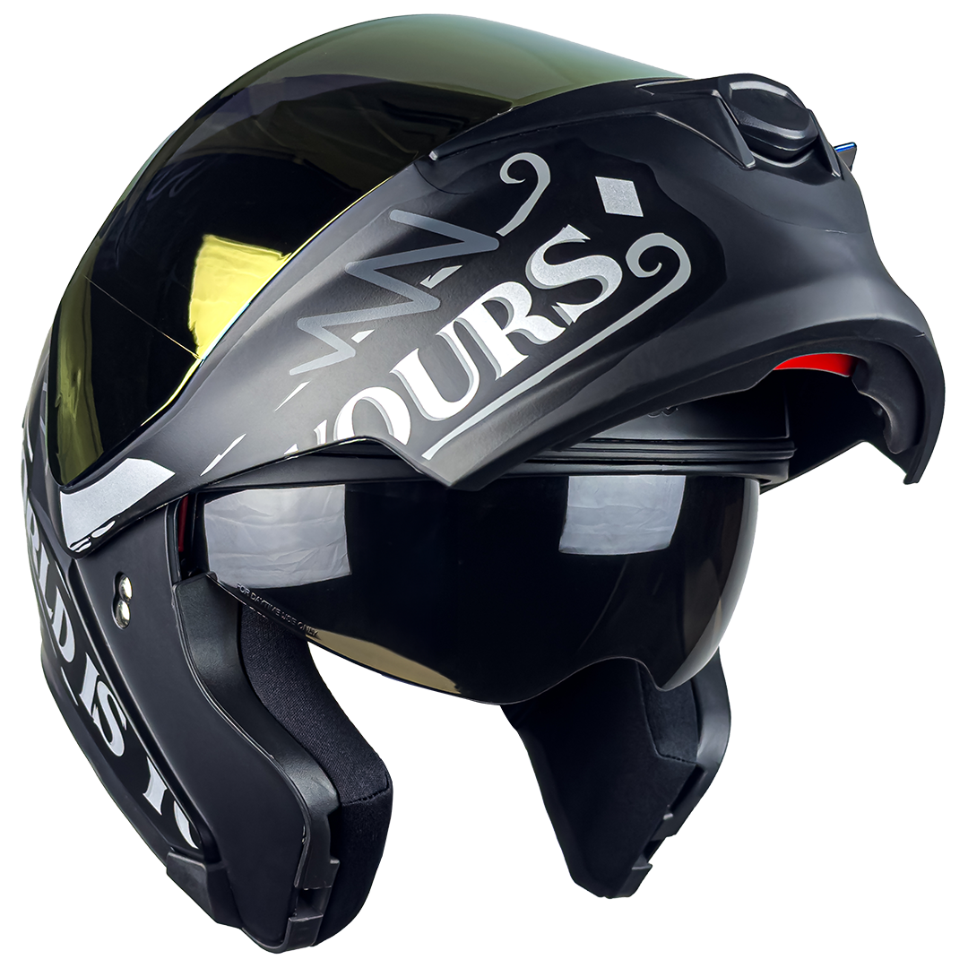 CASCO FURIA NAS NEGRO Cascos KOV + de motociclista