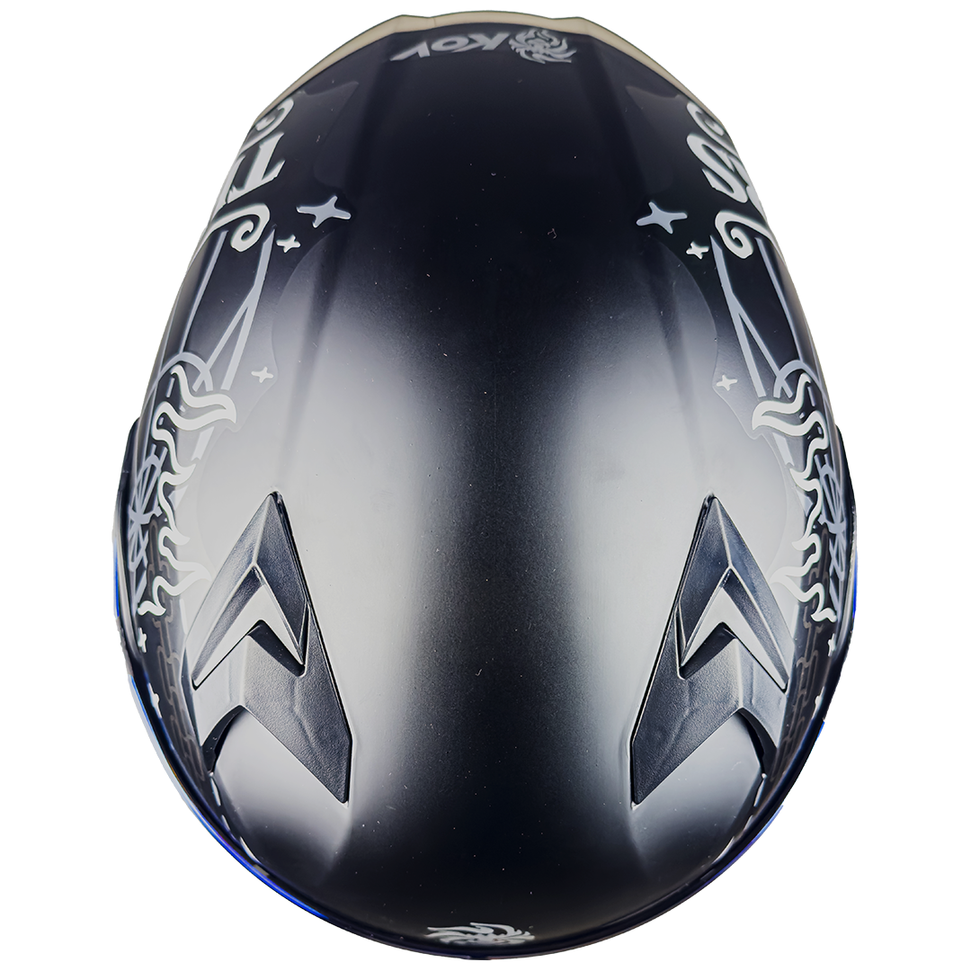 CASCO FURIA NAS GRIS Cascos KOV + de motociclista