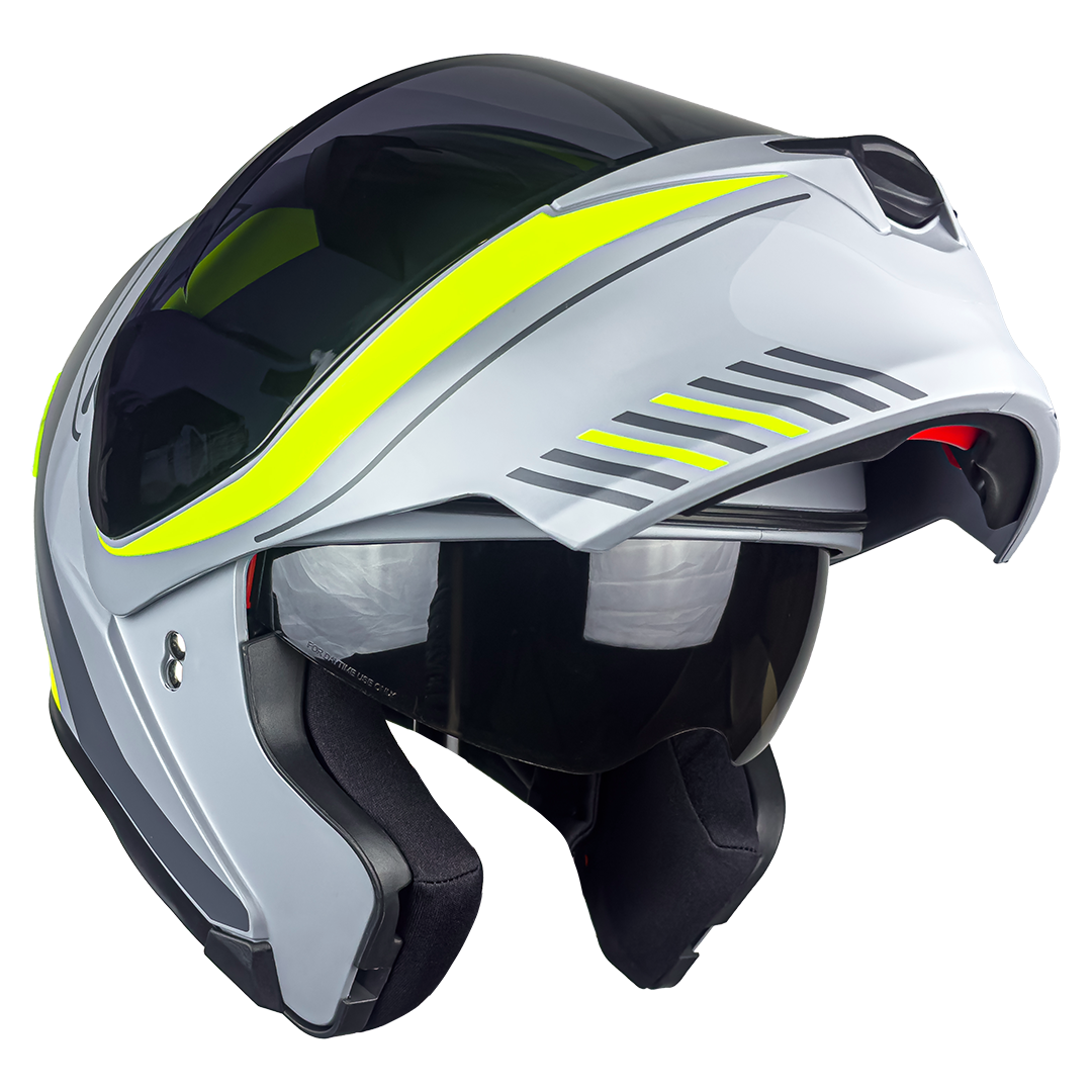 CASCO FURIA RLX AMARILLO Cascos KOV + de motociclista
