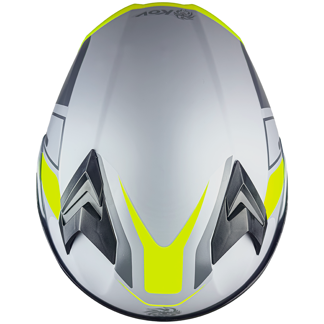 CASCO FURIA RLX AMARILLO Cascos KOV + de motociclista