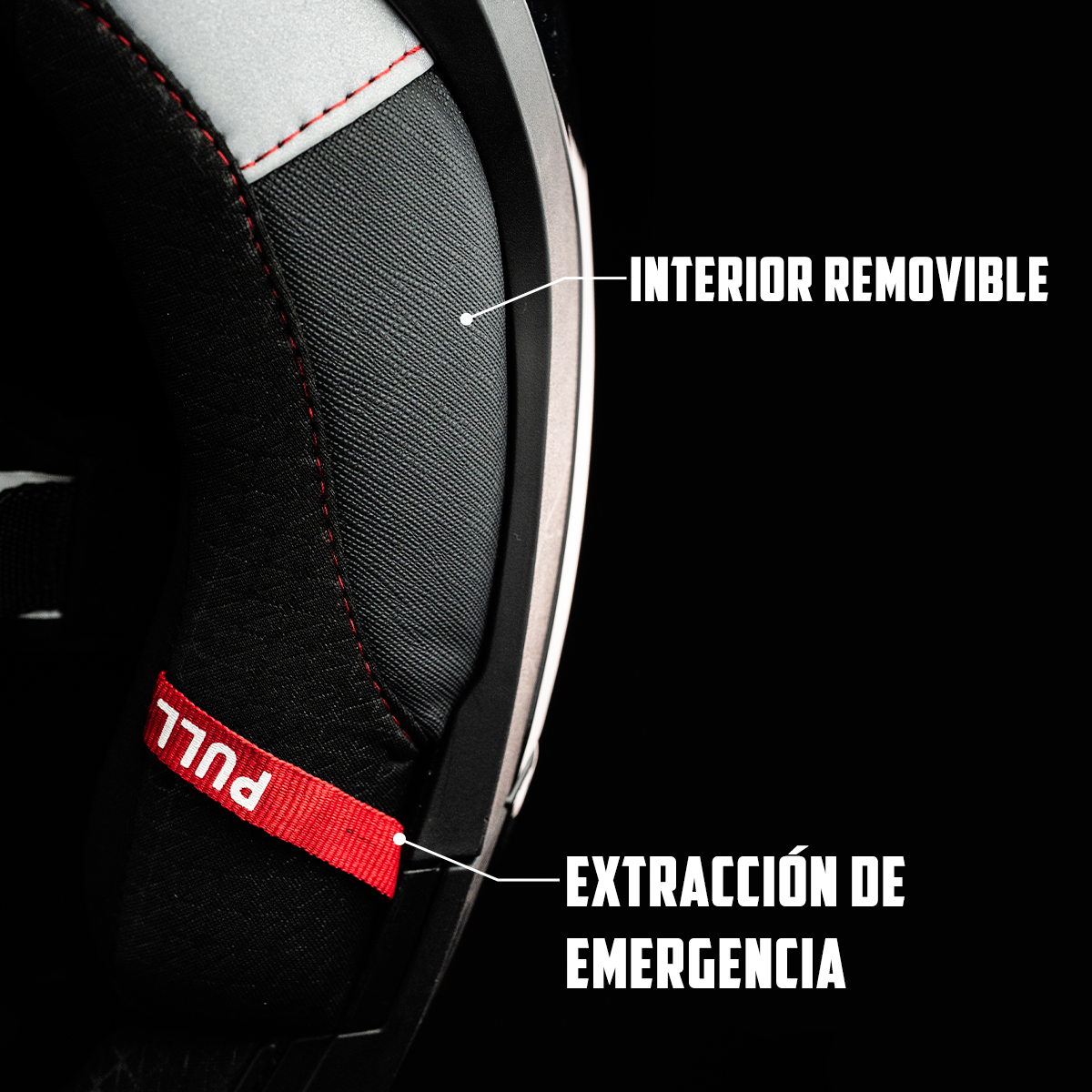 CASCO ALPHA NEGRO GLOSSY