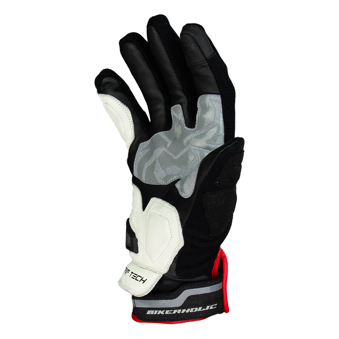 GUANTE KOV PIEL BORDERLINE NEGRO Guantes KOV + de motociclista