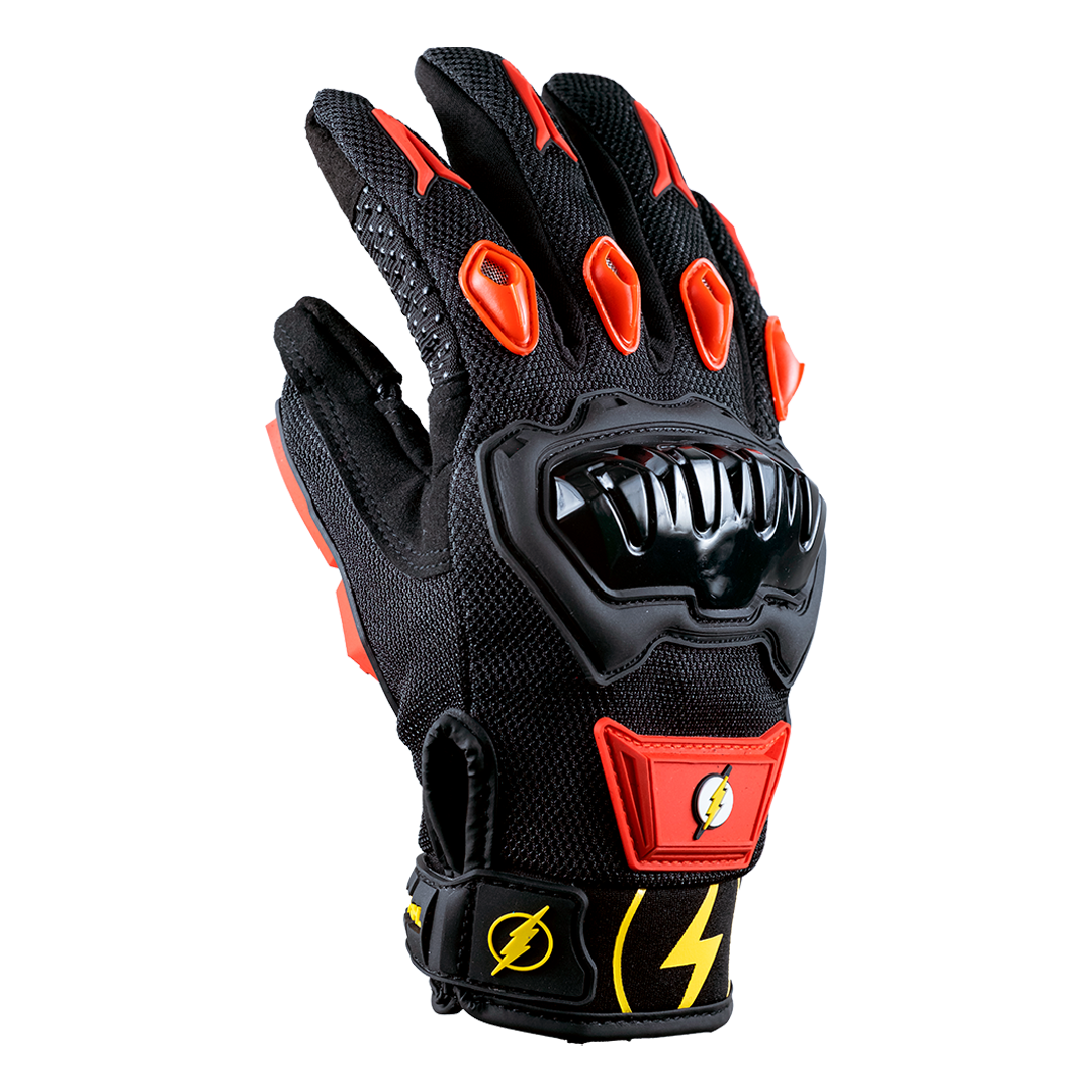 GUANTE DC DELTA THE FLASH Guantes DC + de motociclista