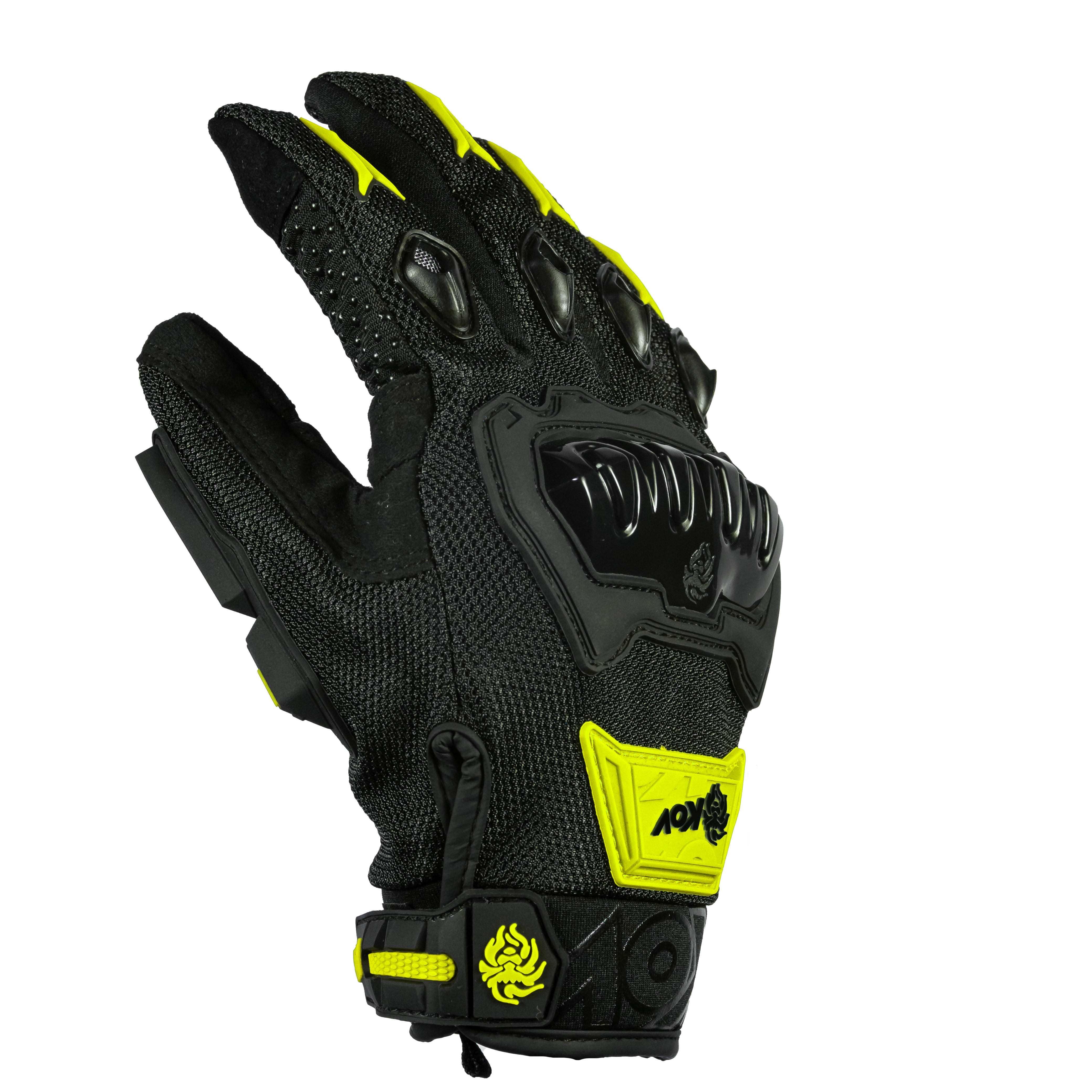 GUANTE KOV DELTA 2.0 N-AMARILLO Guantes KOV + de motociclista