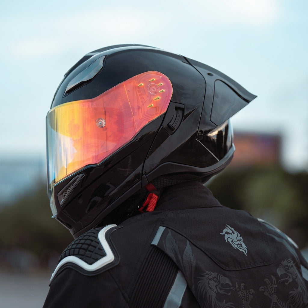 CASCO TOKYO NEGRO GLOSSY