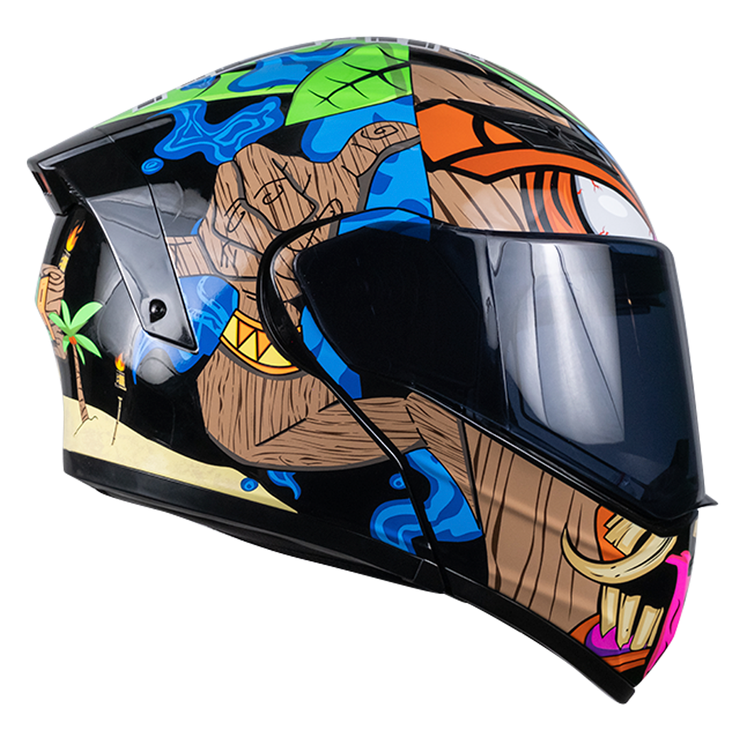 CASCO ESTELAR HAKA (luz led) Cascos KOV + de motociclista