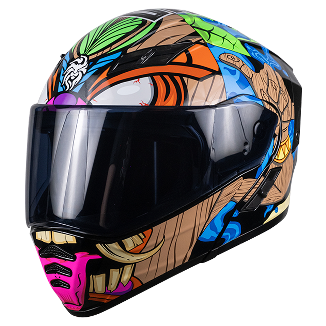 CASCO ESTELAR HAKA (luz led) Cascos KOV + de motociclista