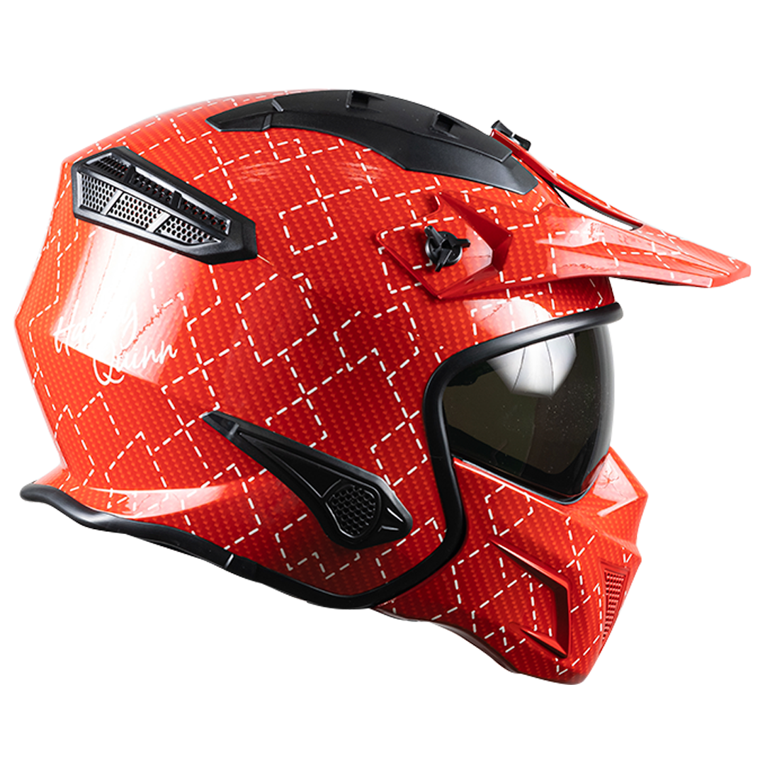CASCO ROCK-O DC HARLEY QUINN Cascos KOV + de motociclista