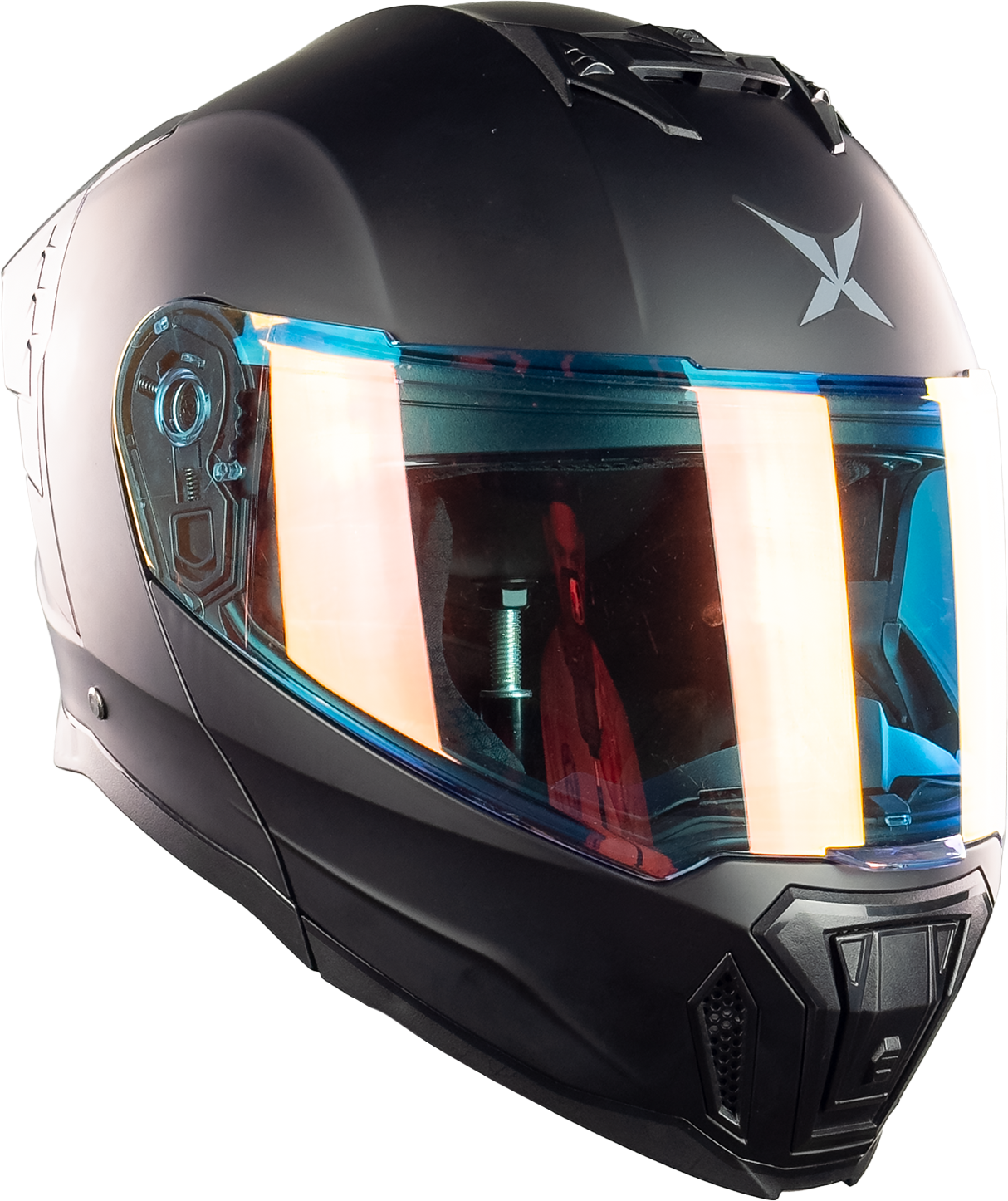 CASCO MAMBA SOLIDO NEGRO MATE Cascos X-KOV + de motociclista