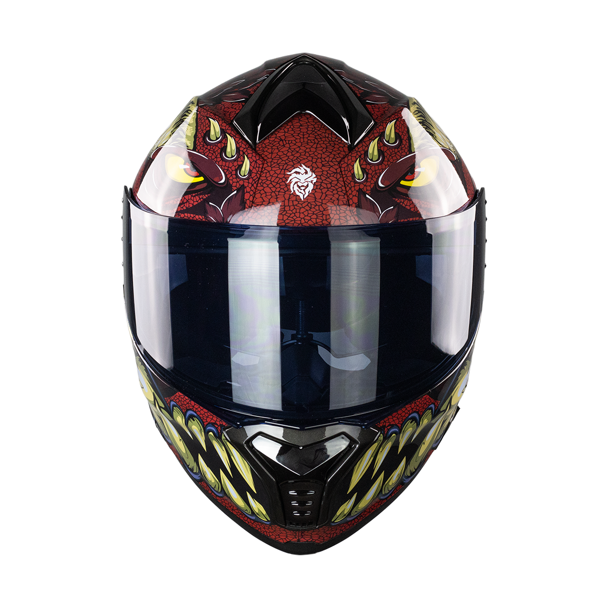 CASCO THUNDER INFERNO CON LUZ LED