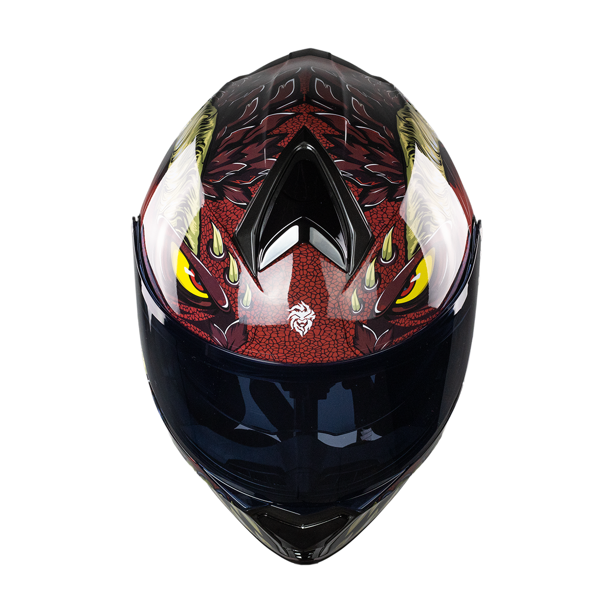 CASCO THUNDER INFERNO CON LUZ LED
