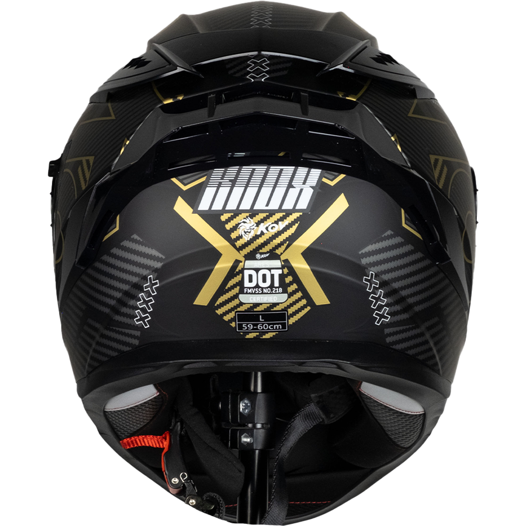 CASCO ARES KNOX DORADO