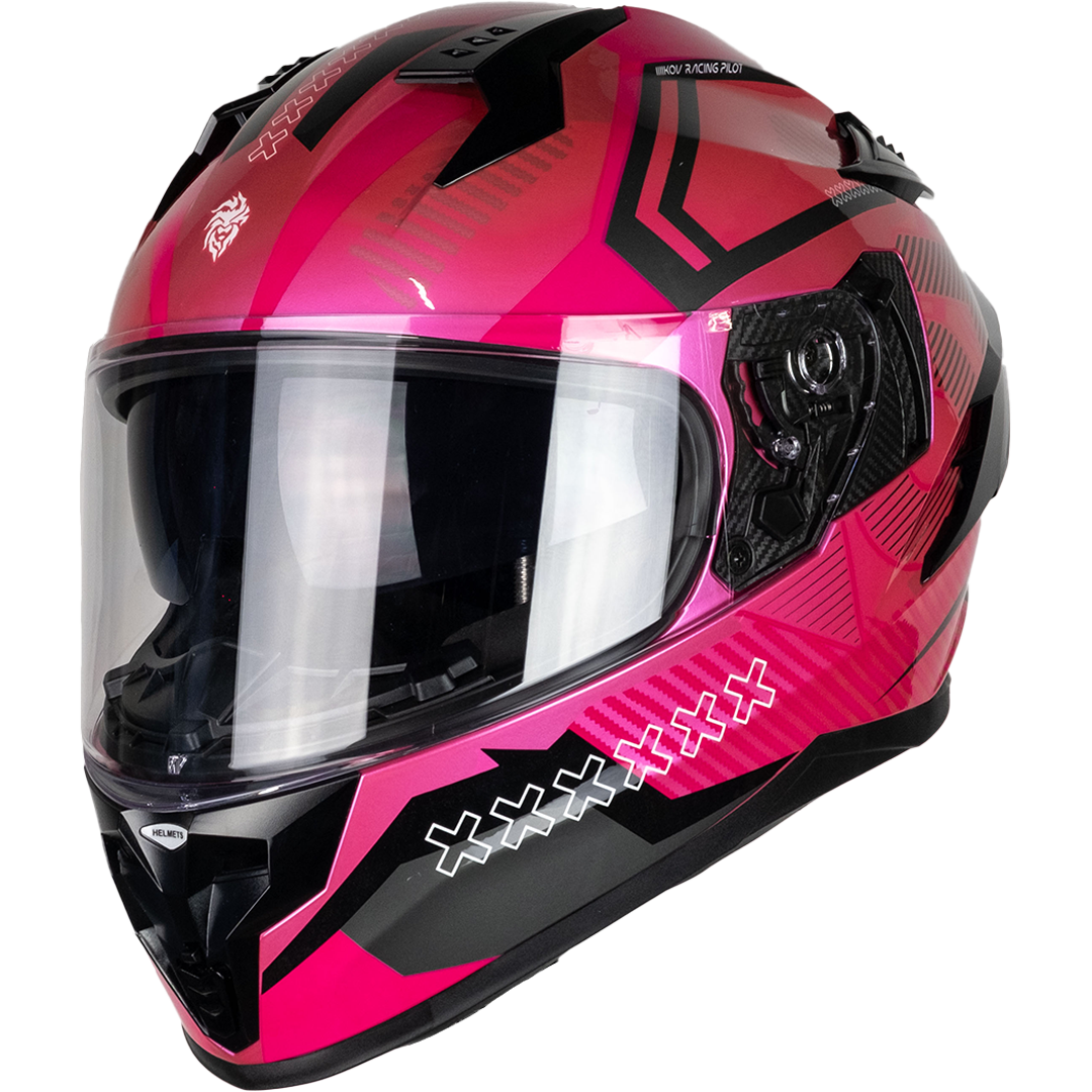 CASCO ARES KNOX ROSA Cascos KOV + de motociclista
