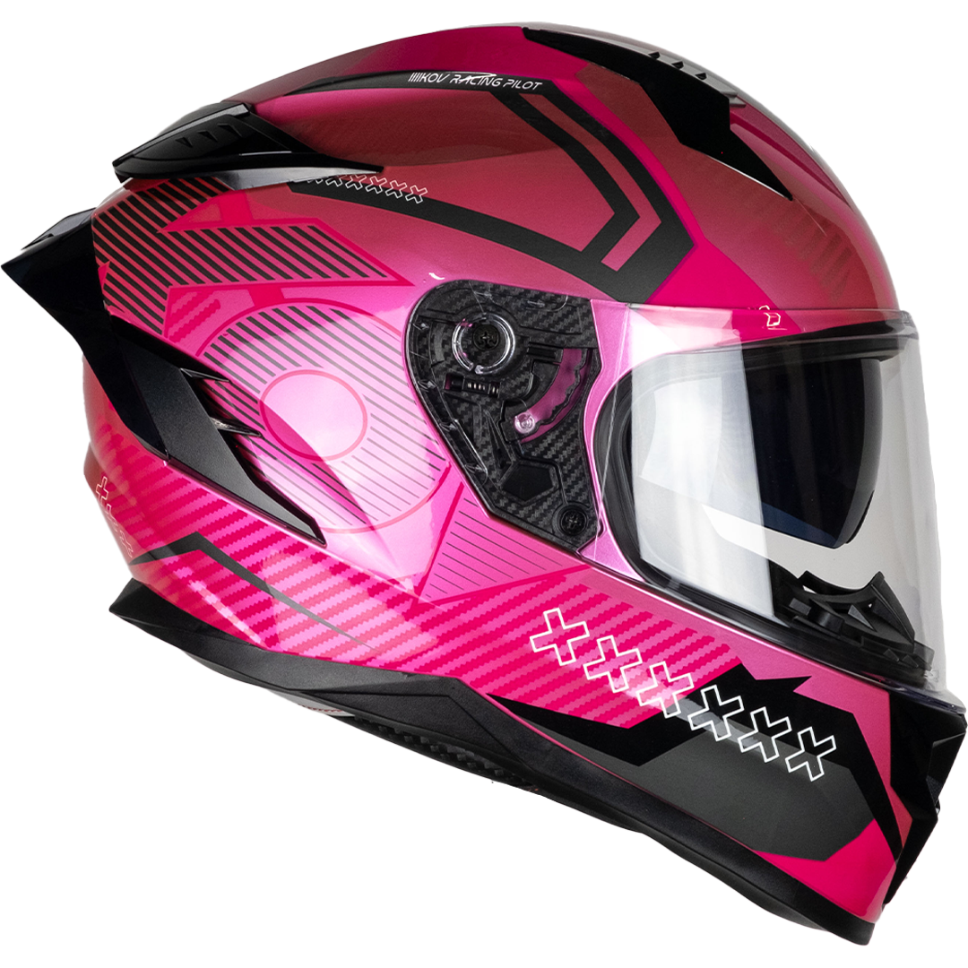CASCO ARES KNOX ROSA Cascos KOV + de motociclista