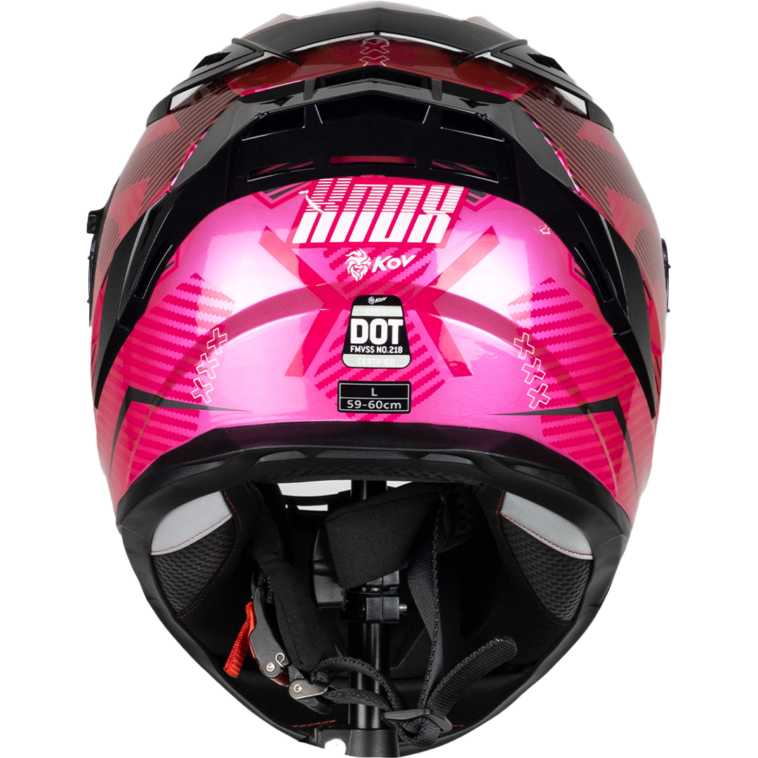 CASCO ARES KNOX ROSA Cascos KOV + de motociclista