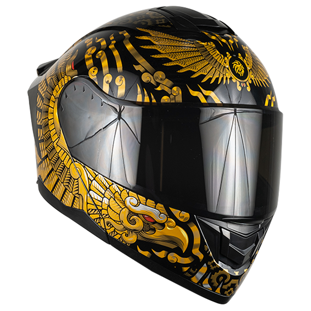 CASCO ZERO KUAUHTLI DORADO
