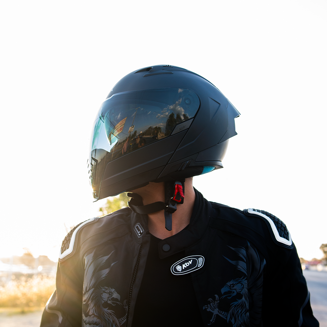 CASCO LATIN X NEGRO MATE Cascos X-KOV + de motociclista