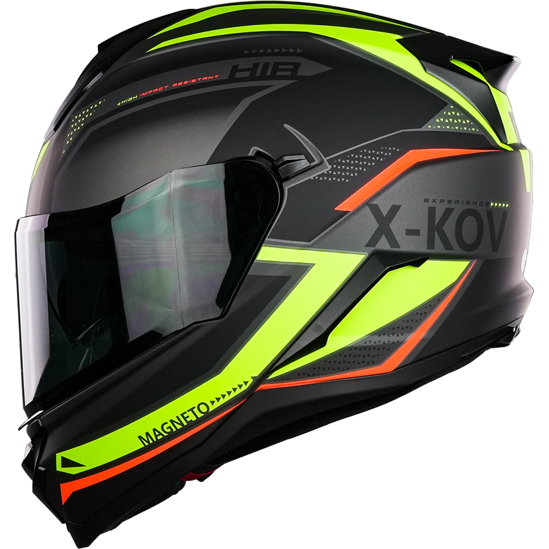 CASCO XSERIES MAGNETO NITRO NEÓN AMARILLO Cascos X-KOV + de motociclista